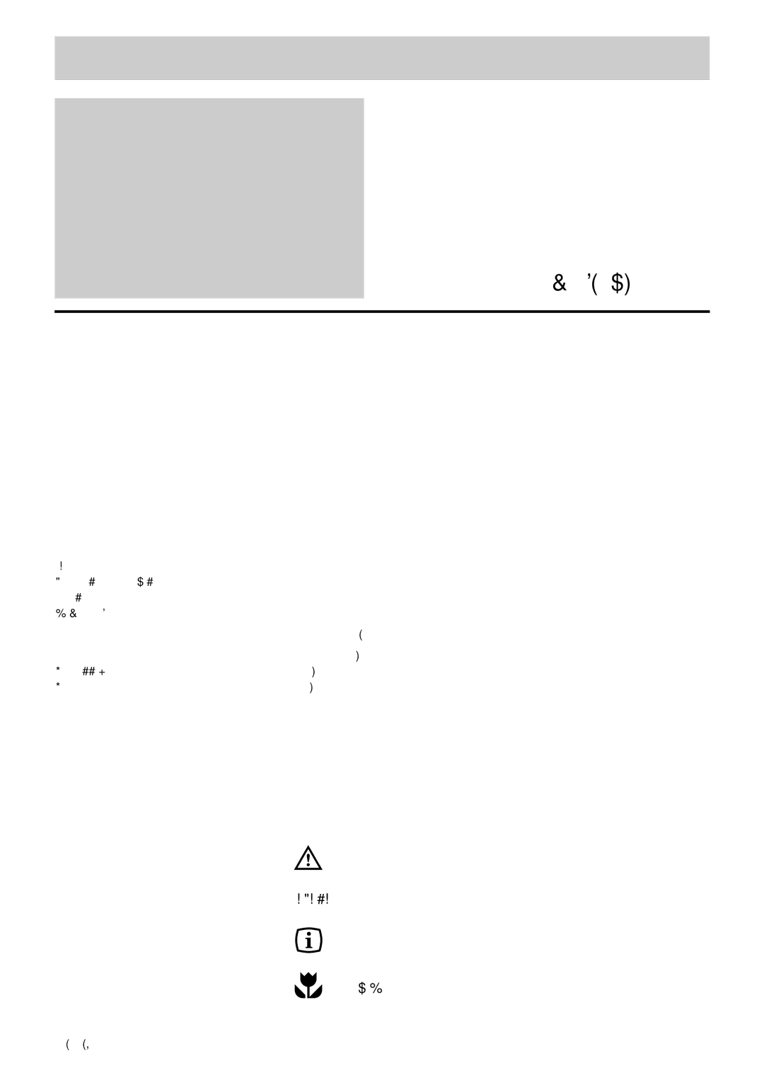 Zanussi DA 6141 manual Contents 