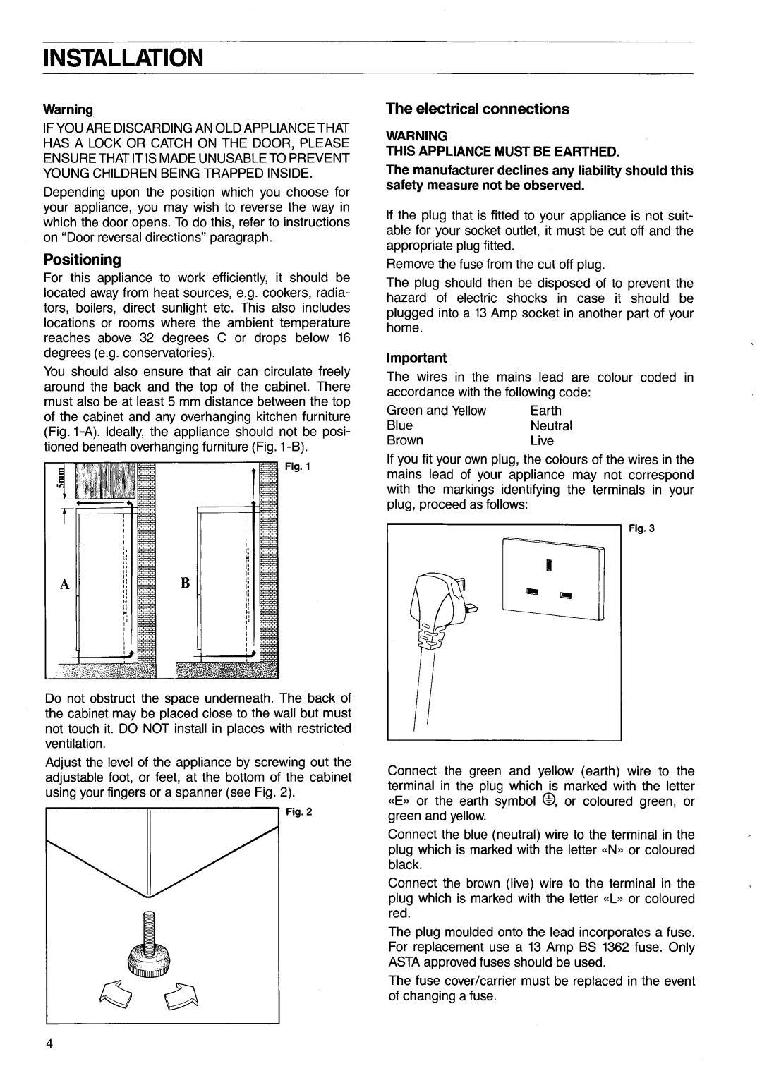Zanussi DF 78/30 FF manual 