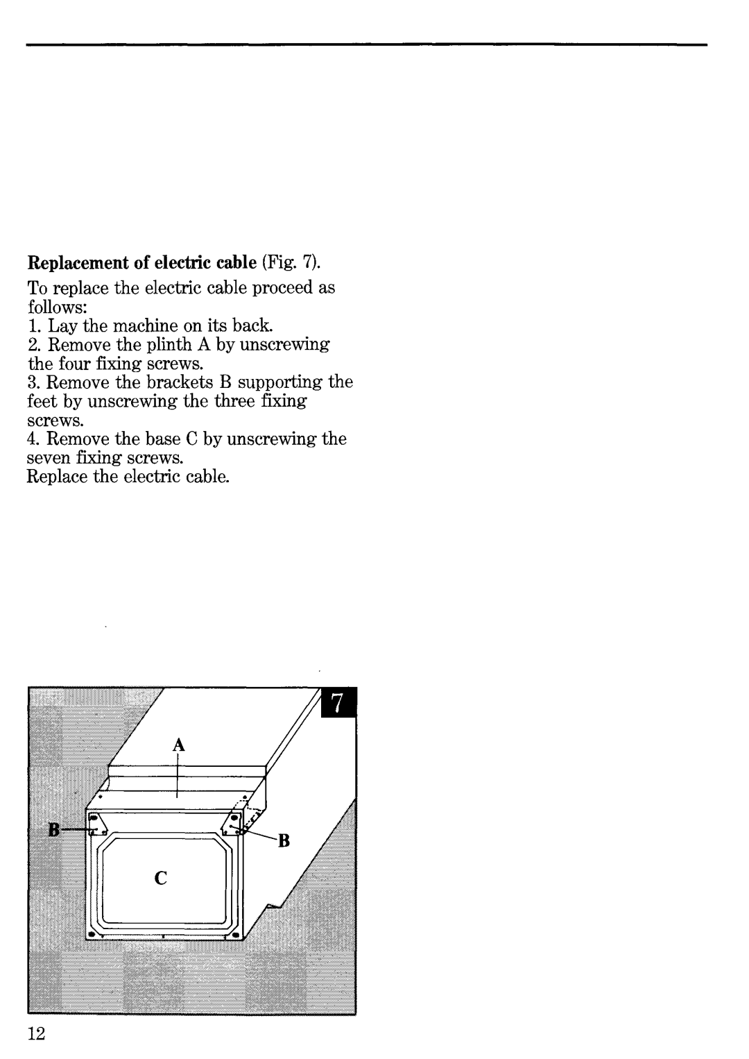 Zanussi DS 20 TCR/A manual 