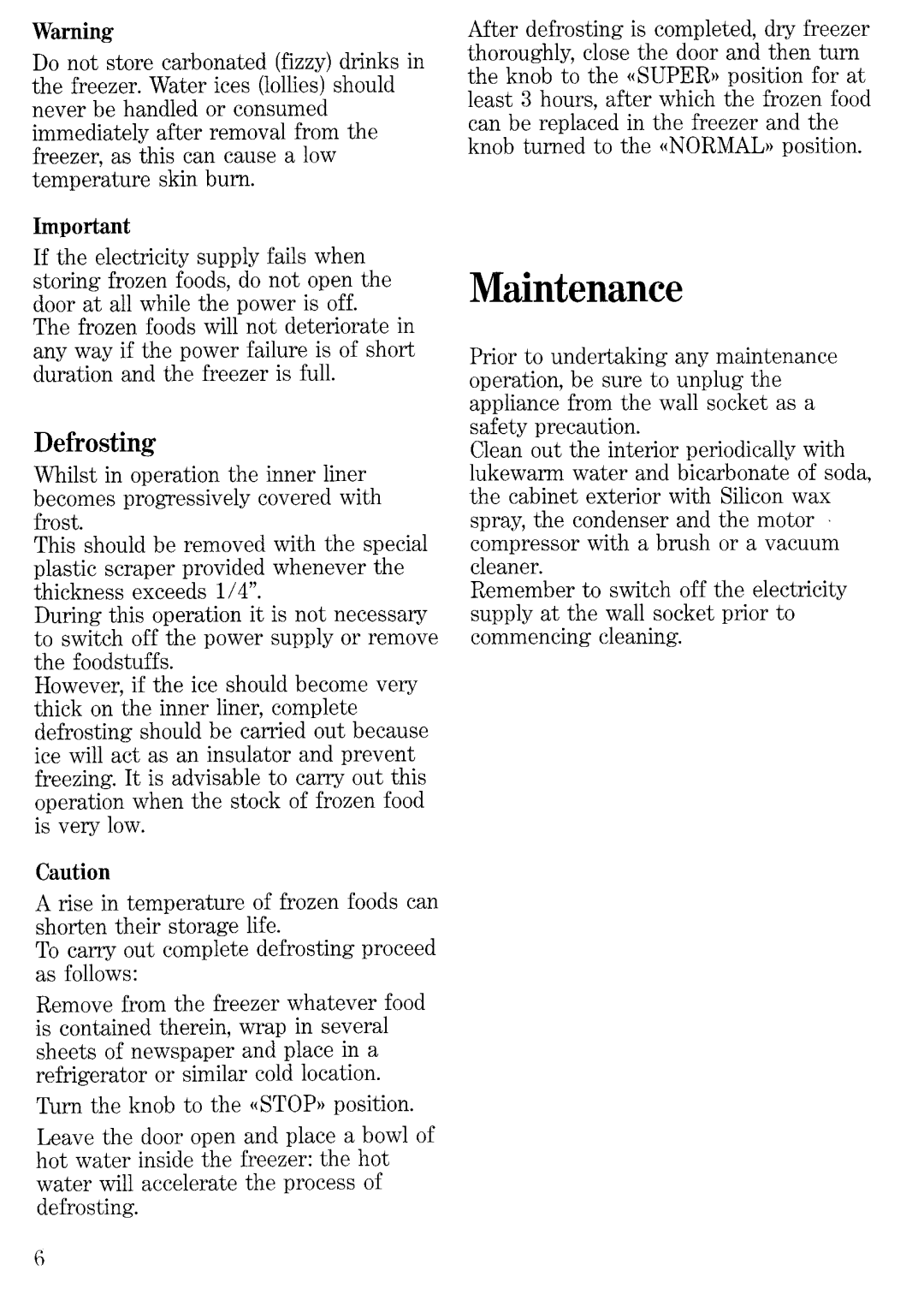 Zanussi DV17 manual 