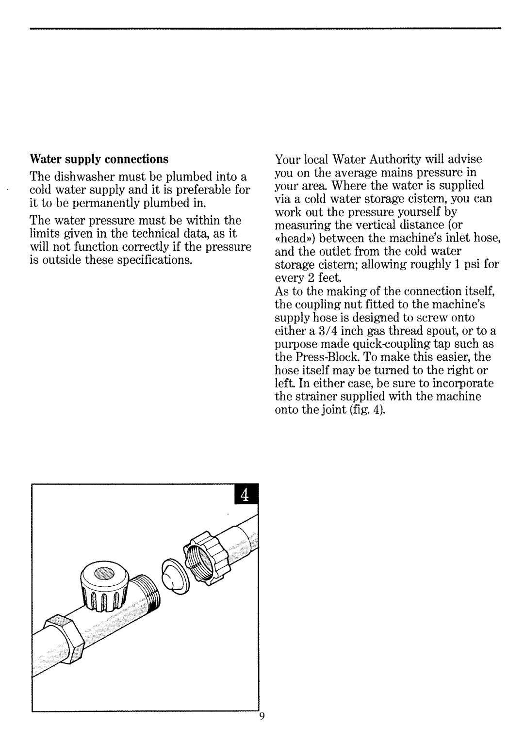 Zanussi DW401/A manual 