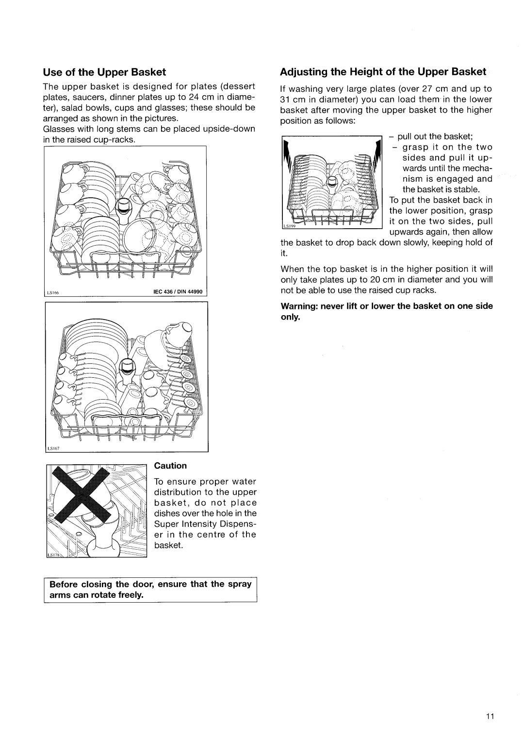 Zanussi DW927 manual 