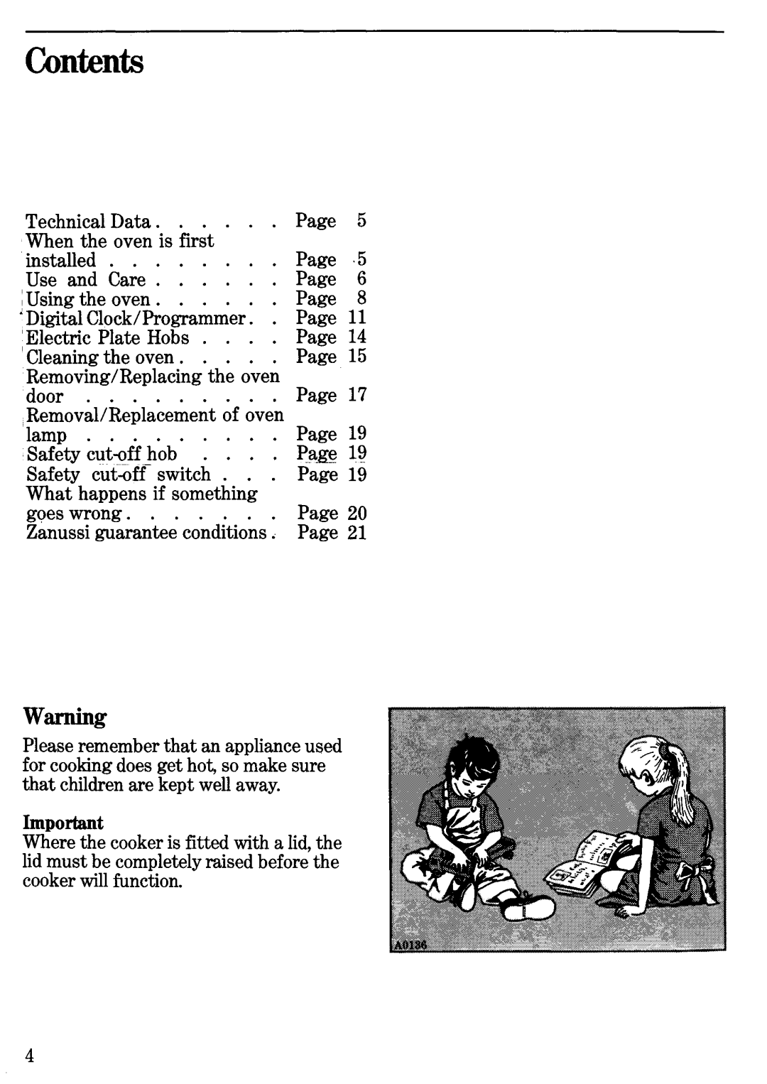 Zanussi EC 9614 - A, EC 5614 - A manual 