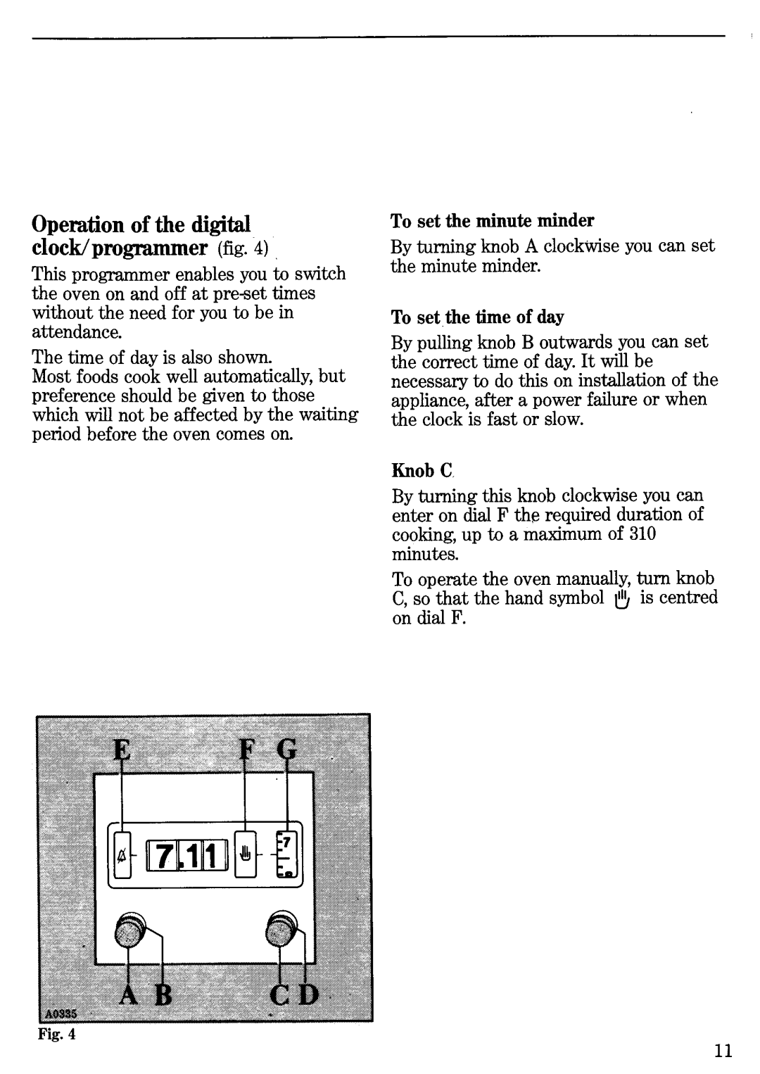Zanussi EC 5614 - A, EC 9614 - A manual 