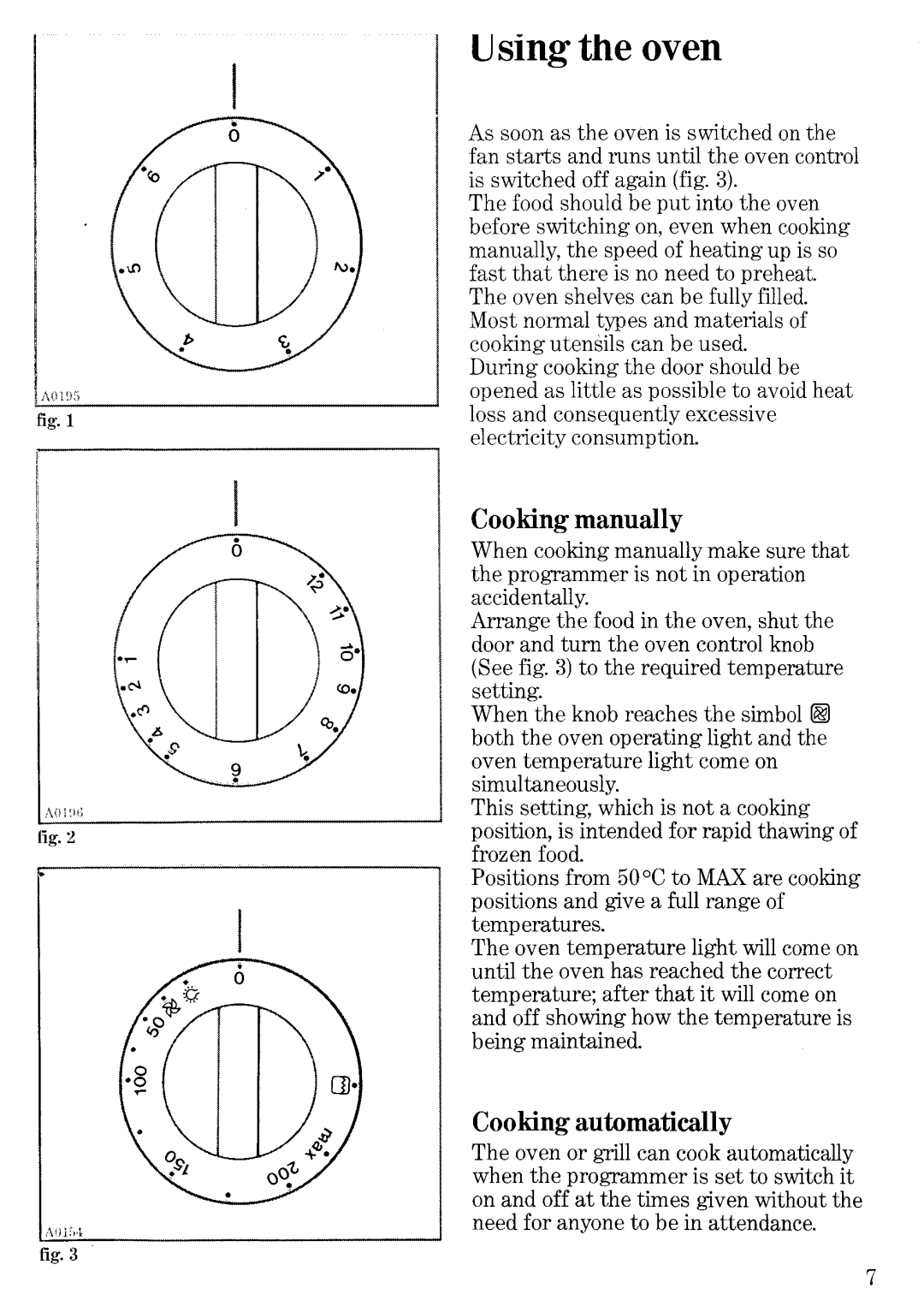 Zanussi EC19 manual 