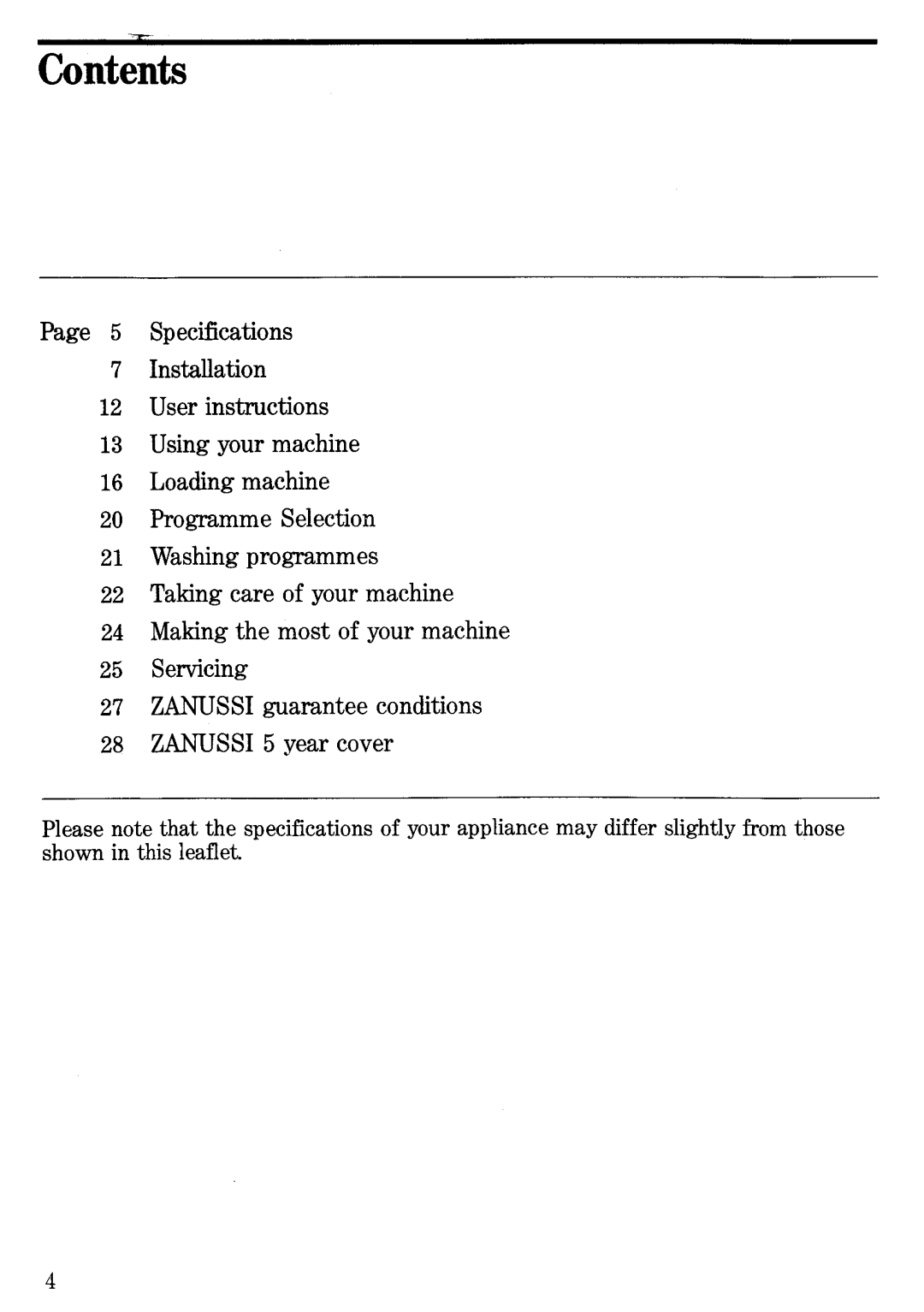 Zanussi EDW 407-2 manual 