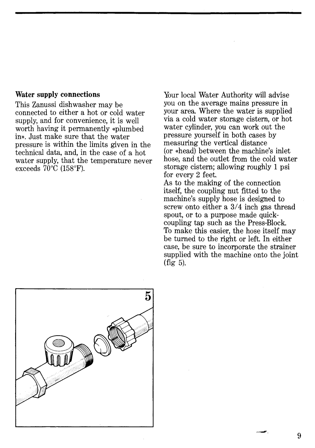 Zanussi EDW 407-2 manual 