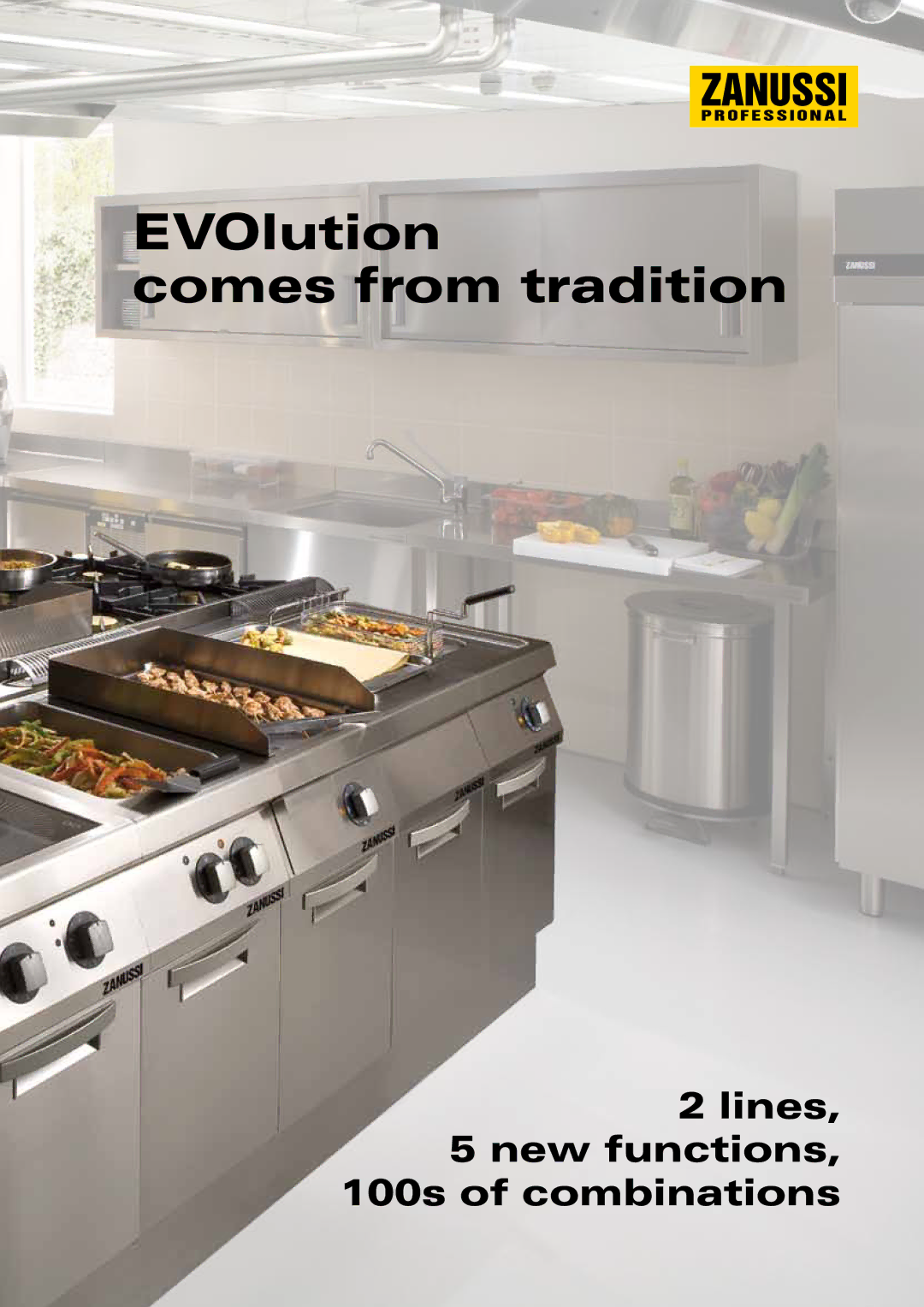 Zanussi EVO700 manual EVOlution Comes from tradition 