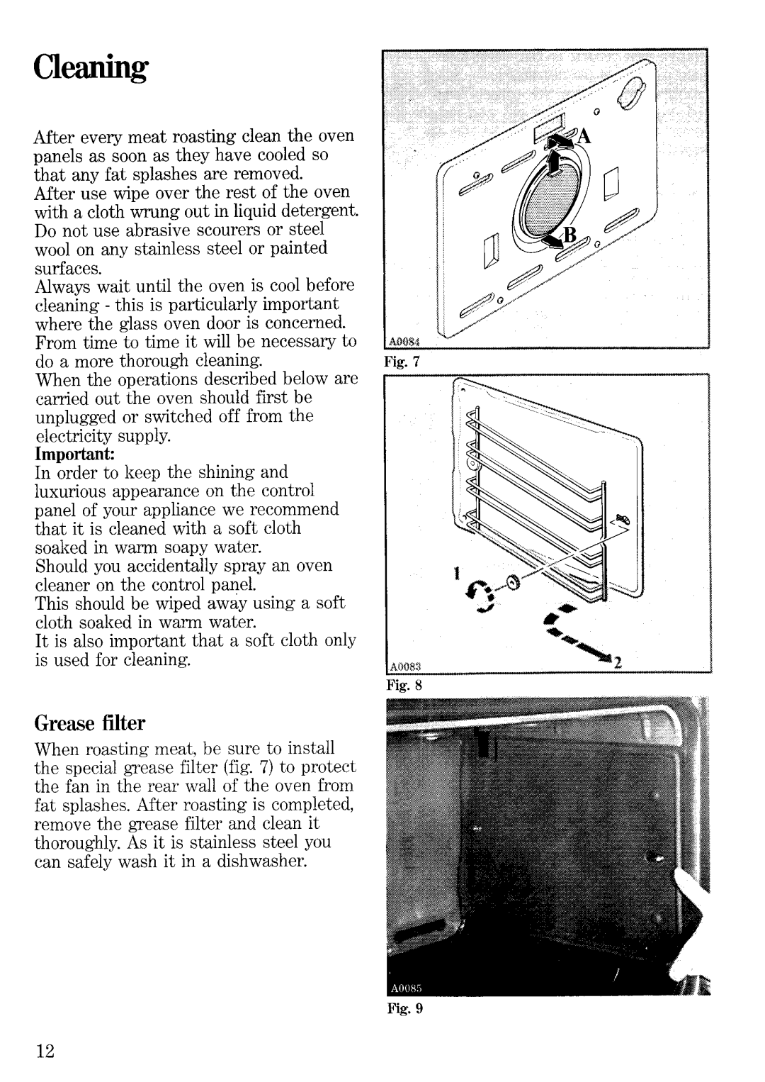 Zanussi FB513M manual 