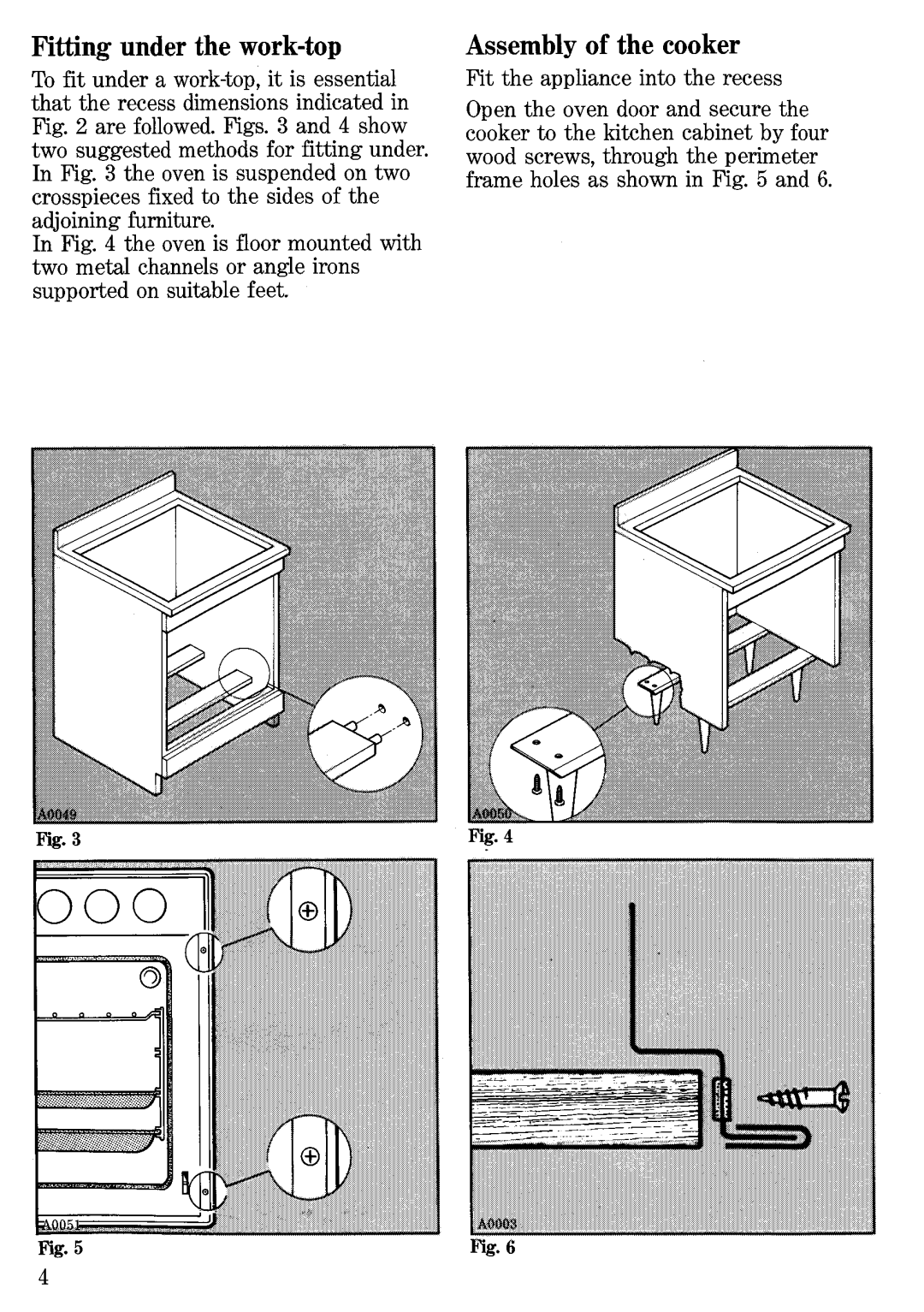 Zanussi FBi 624 manual 