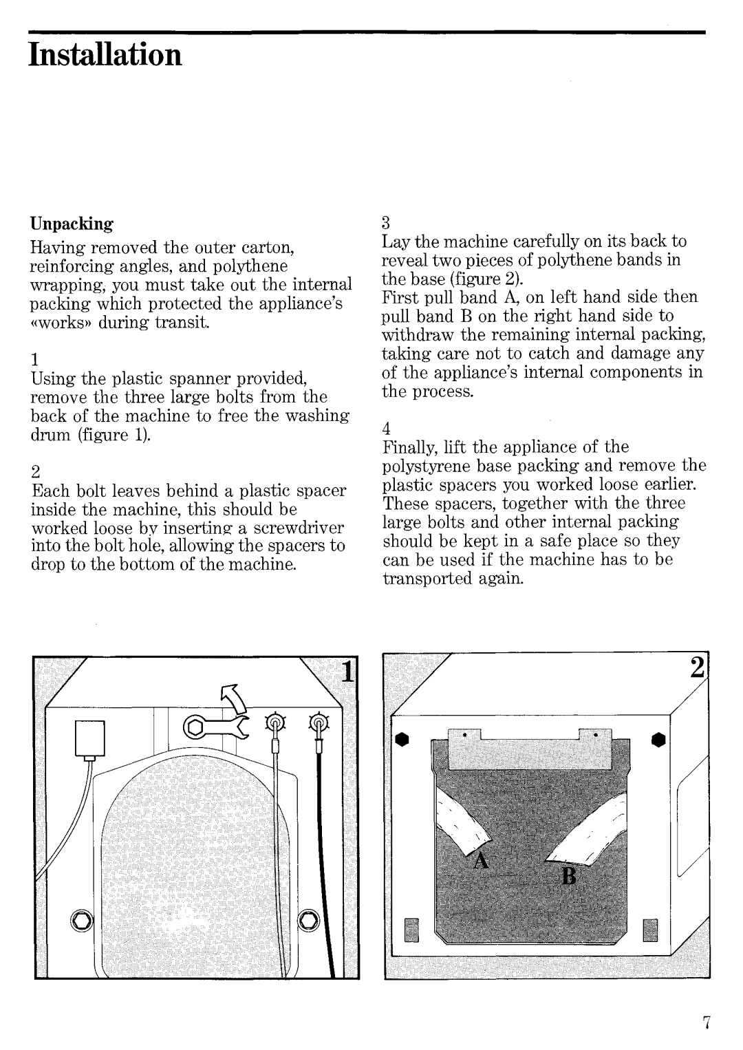 Zanussi FE 4000 manual 