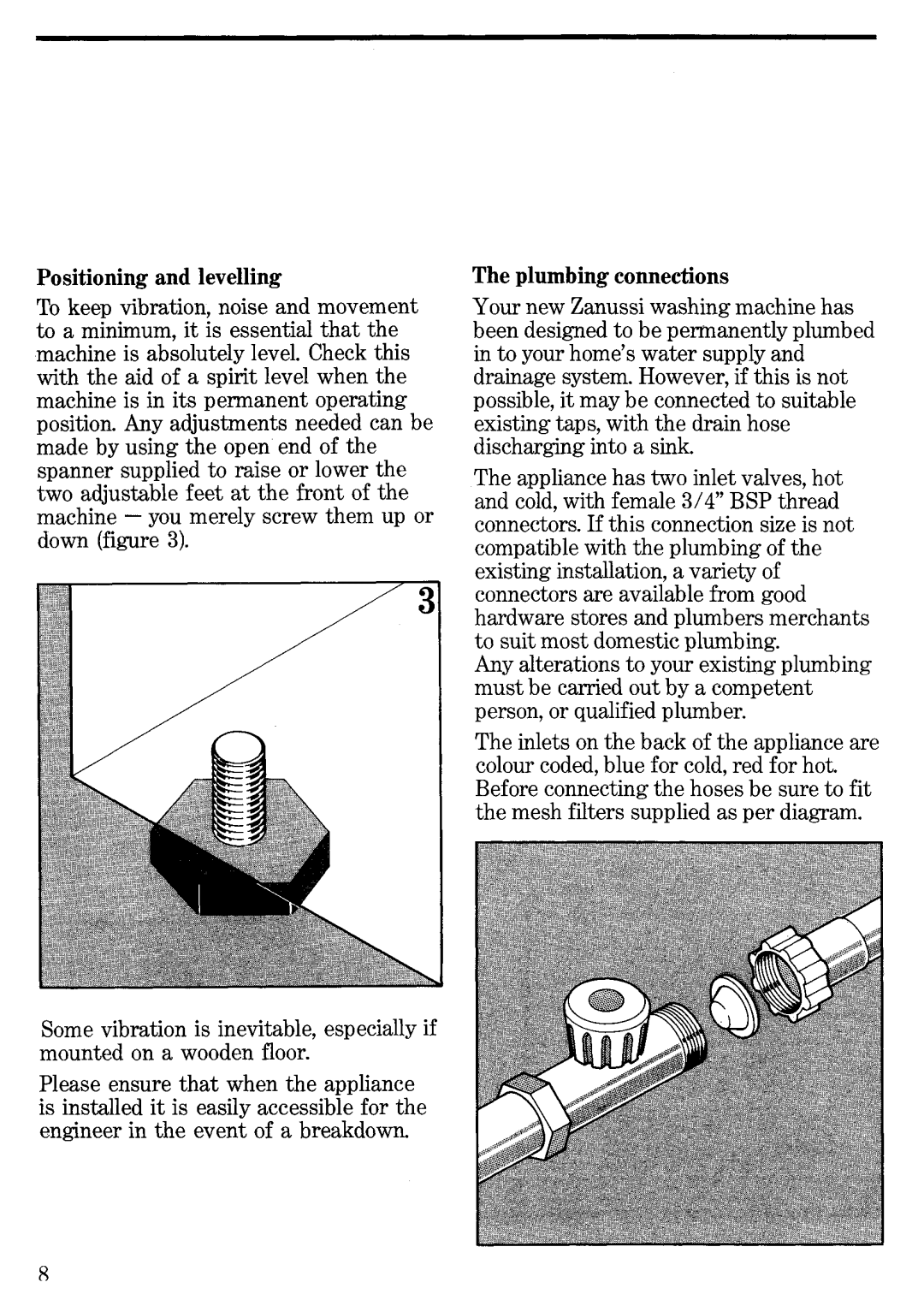 Zanussi FE 4000 manual 