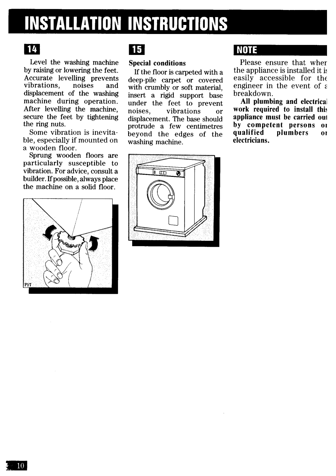 Zanussi FJ 1033 manual 