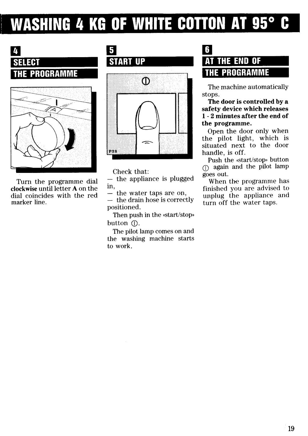 Zanussi FJ 1033 manual 