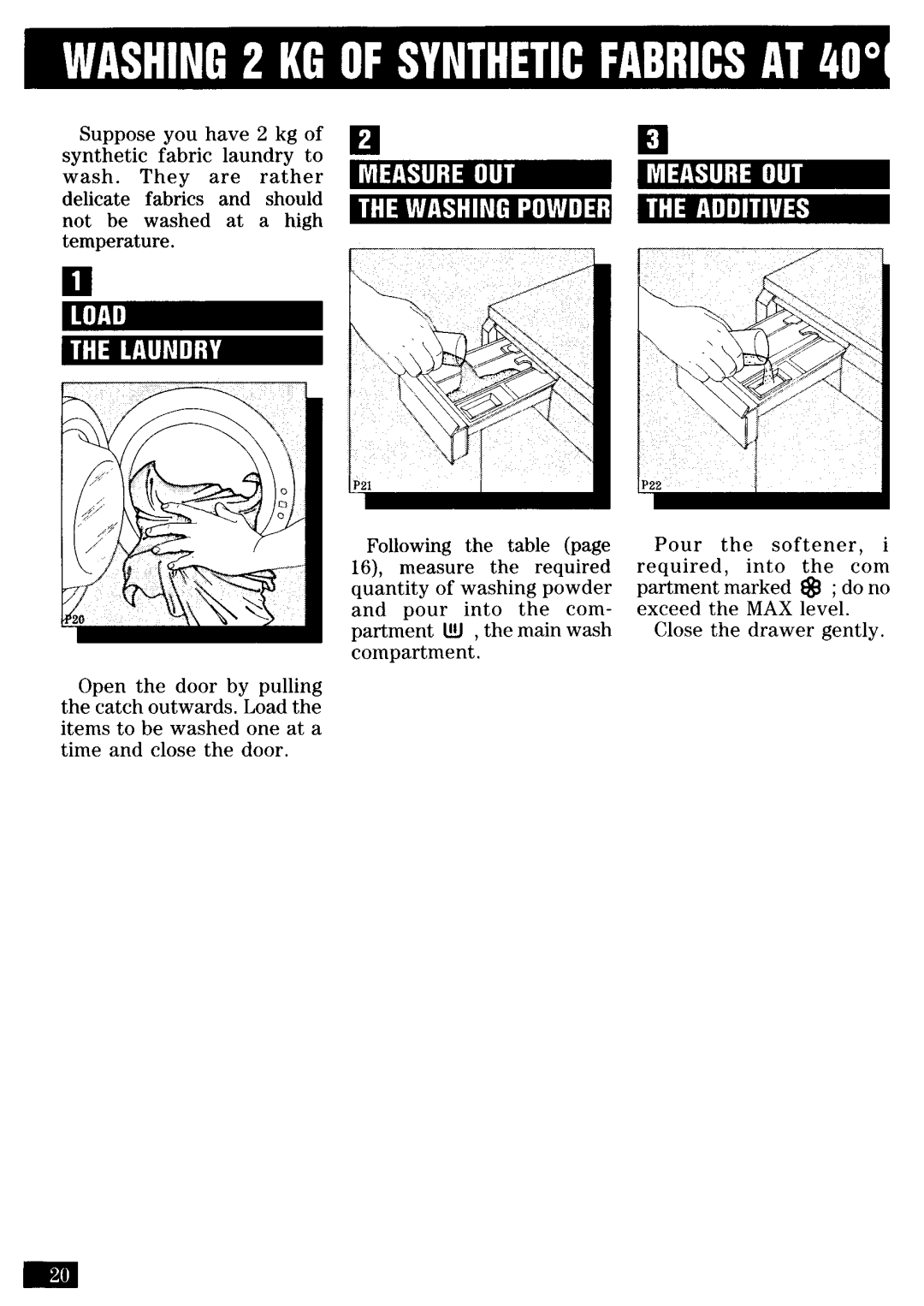 Zanussi FJ 1033 manual 