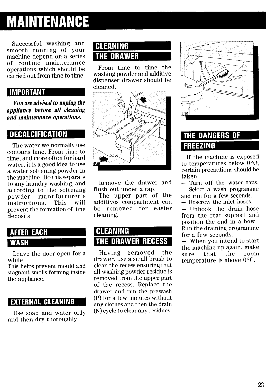 Zanussi FJ 1033 manual 