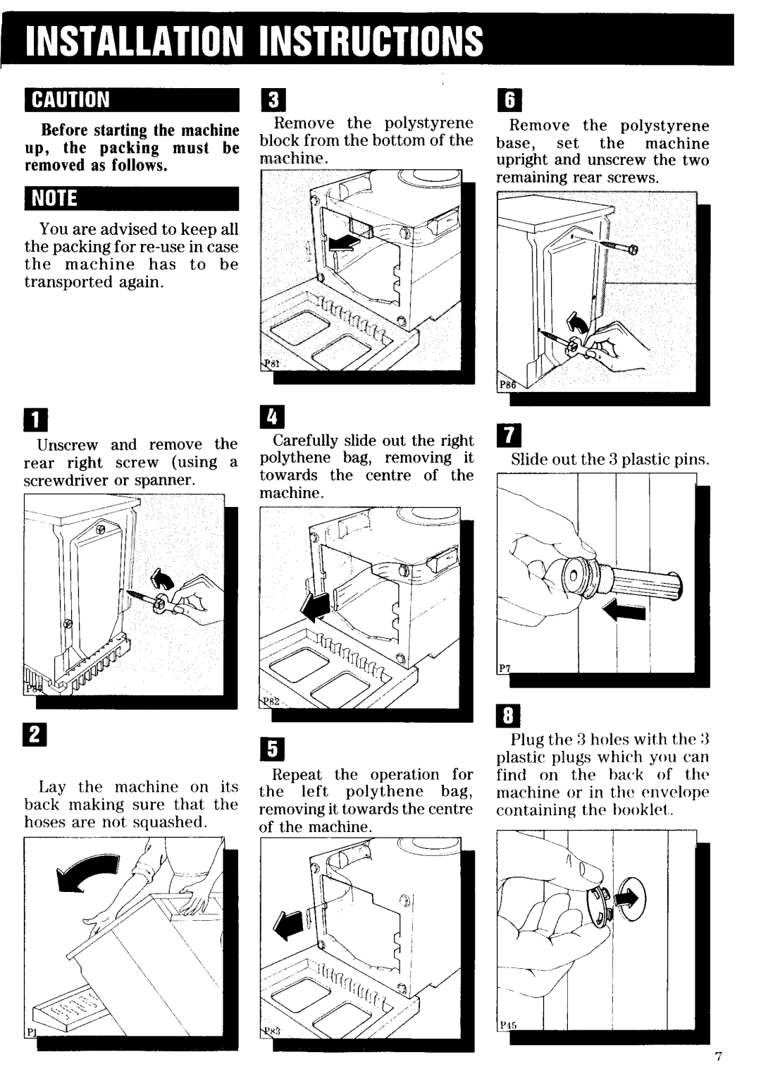 Zanussi FJ 1033 manual 