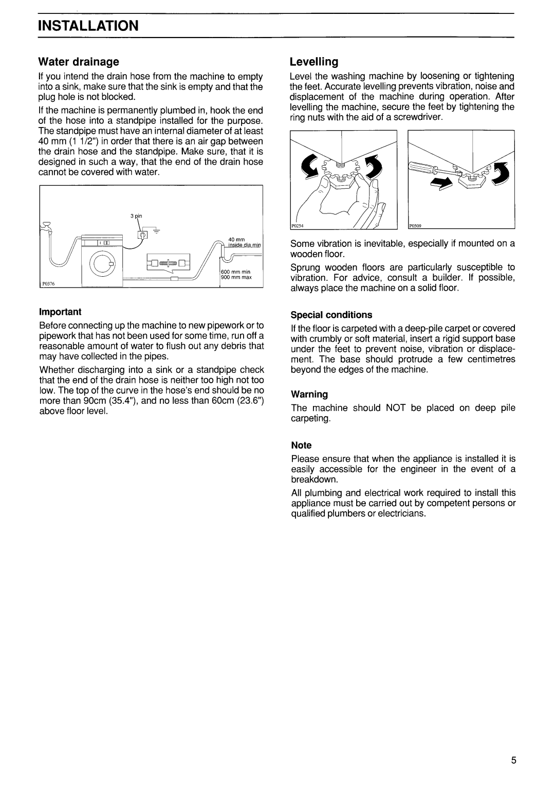 Zanussi FJ 1200 manual 