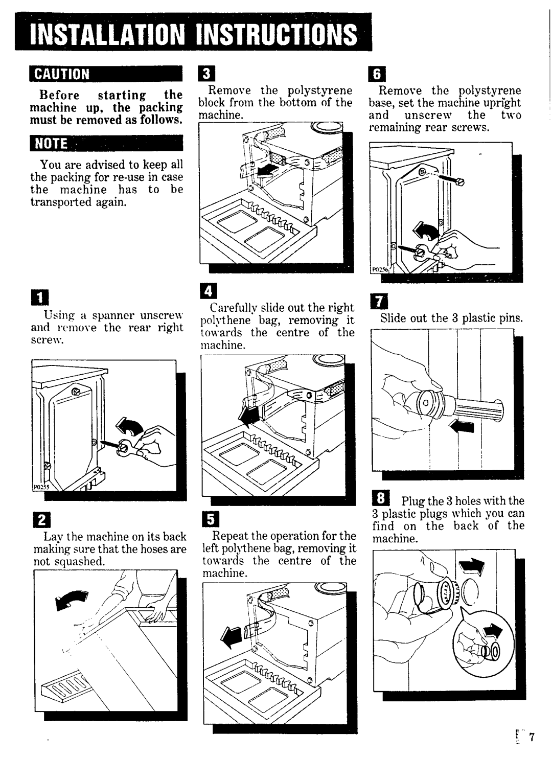 Zanussi FJ 831 manual 