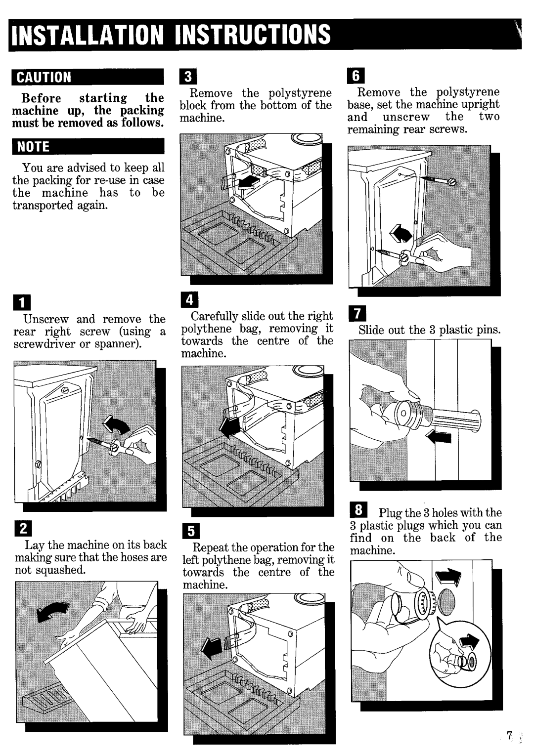 Zanussi FJ1040/A manual 