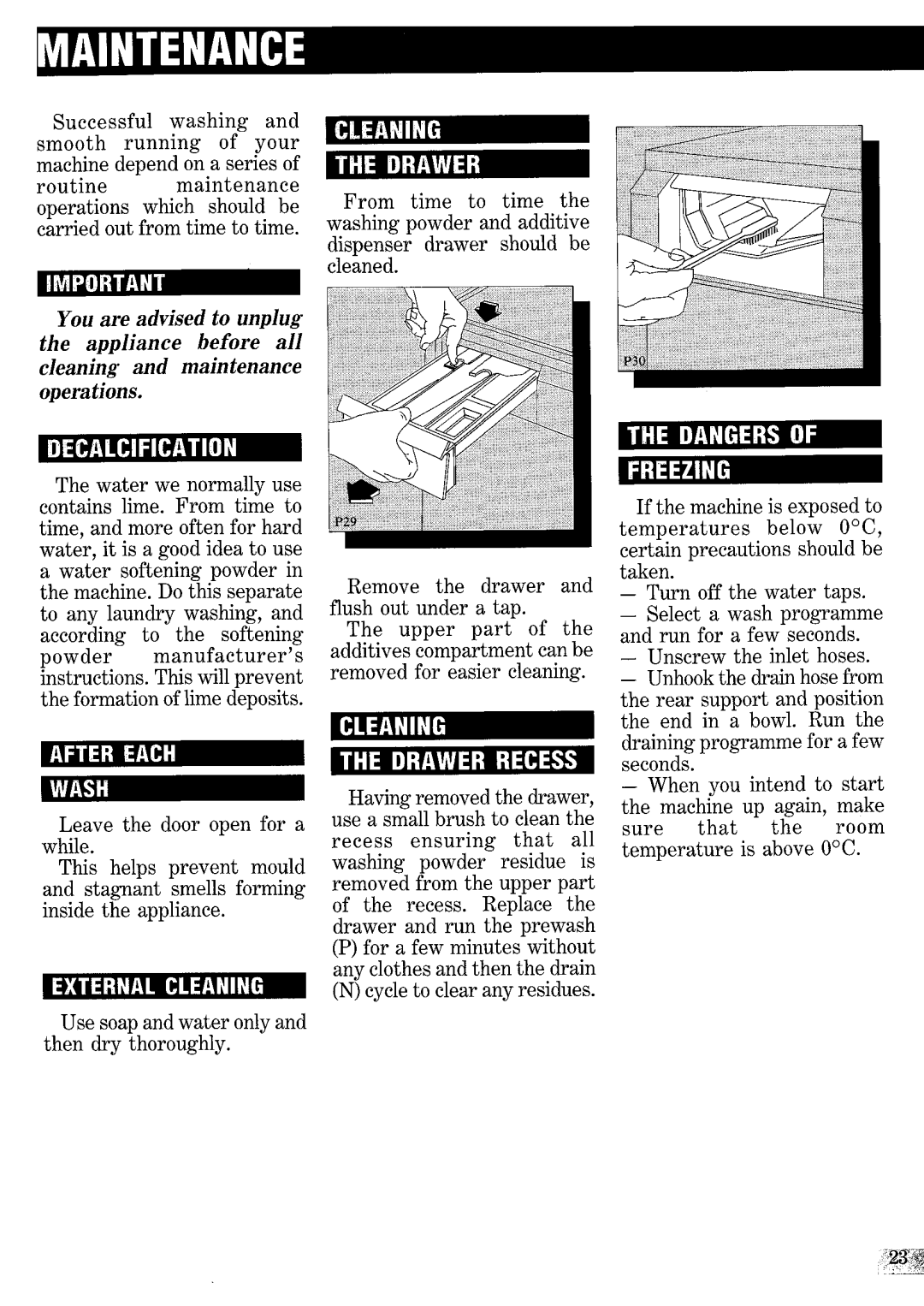 Zanussi FJi1204/A manual 