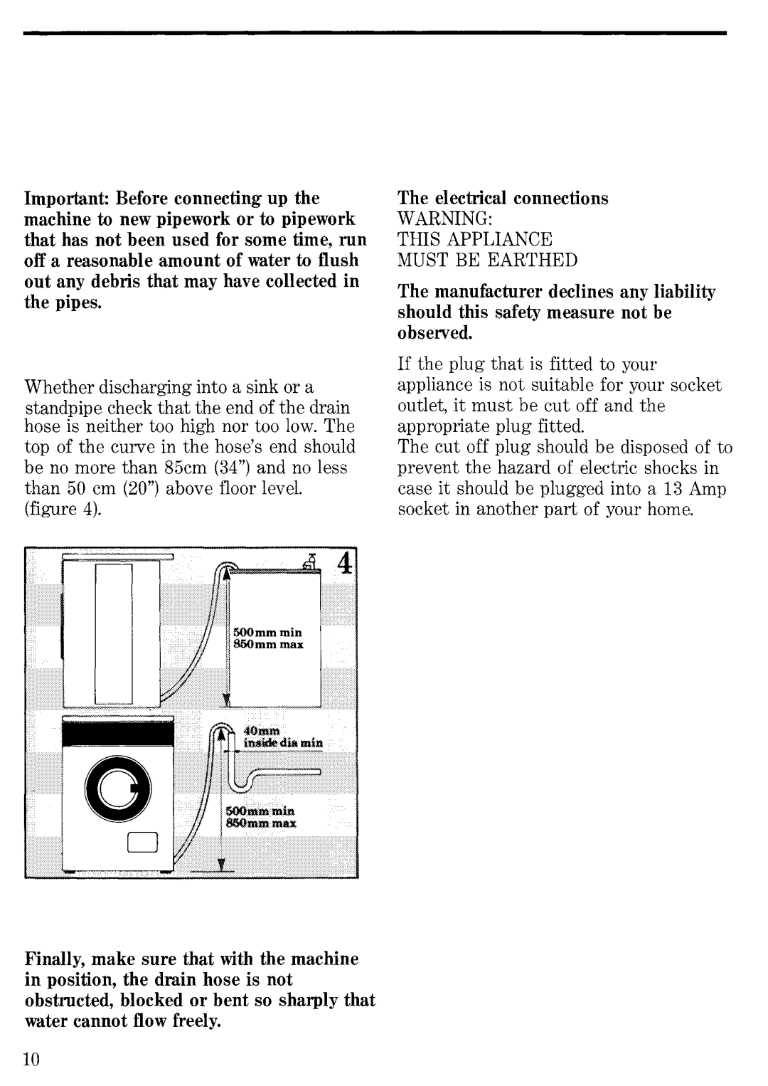 Zanussi FL 1016/A manual 