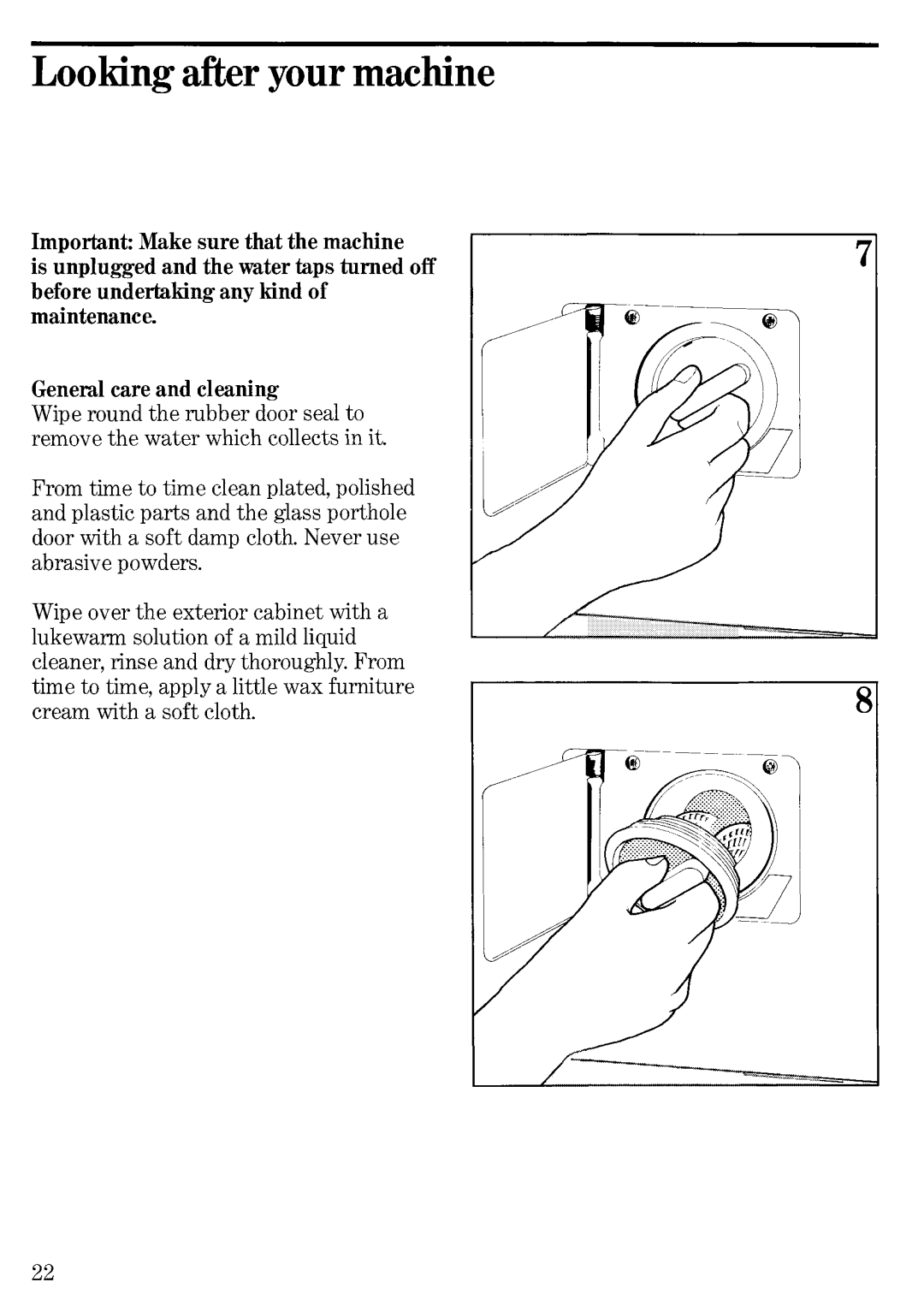 Zanussi FL 1016/A manual 