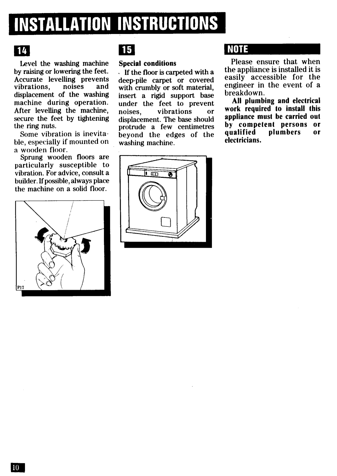 Zanussi FL 1032 manual 