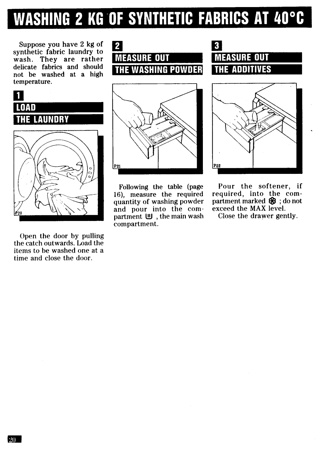 Zanussi FL 1032 manual 