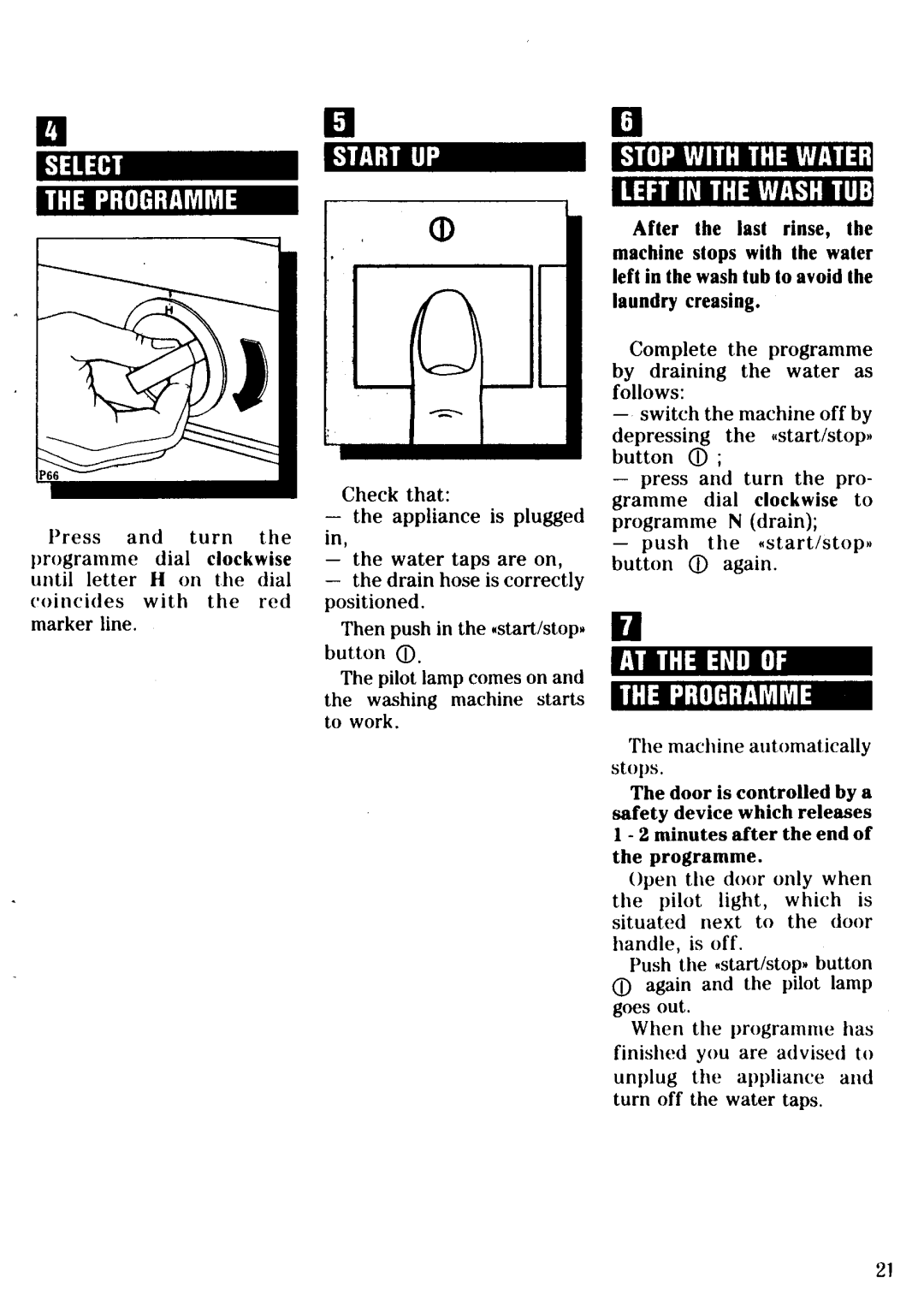 Zanussi FL 1032 manual 