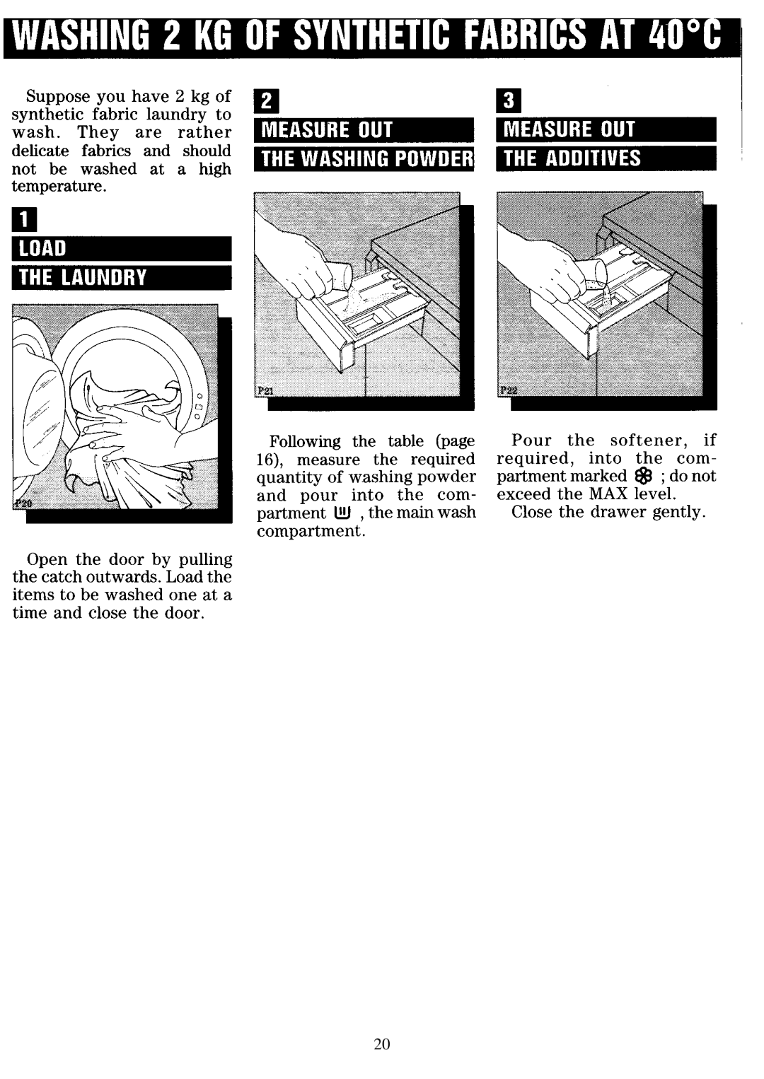 Zanussi FL 853 manual 