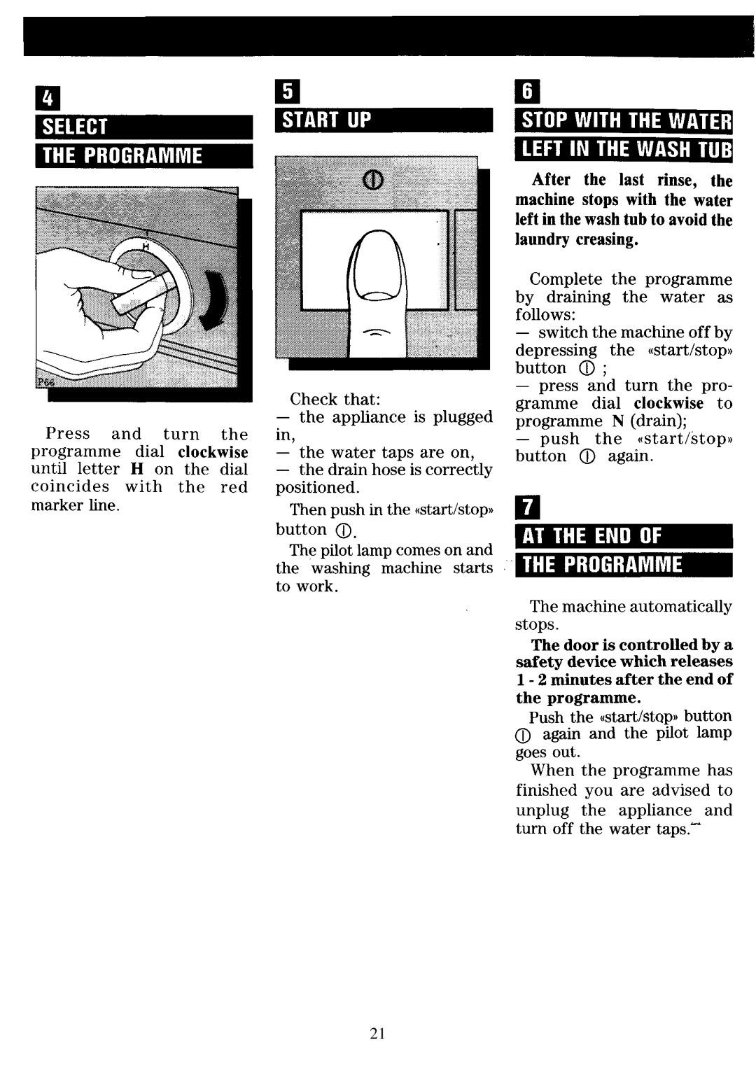 Zanussi FL 853 manual 