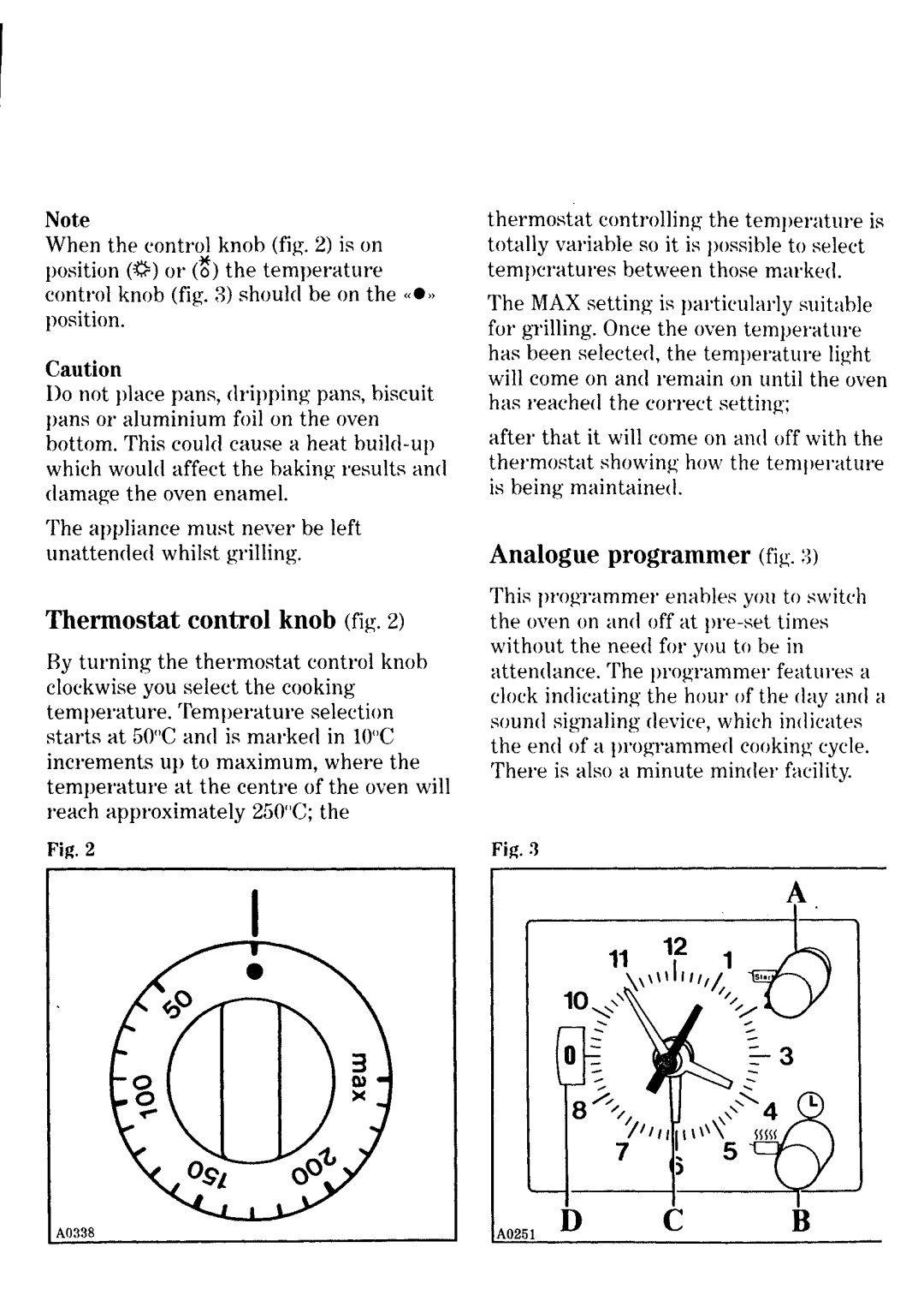 Zanussi FM 5230, FM 9230 manual 