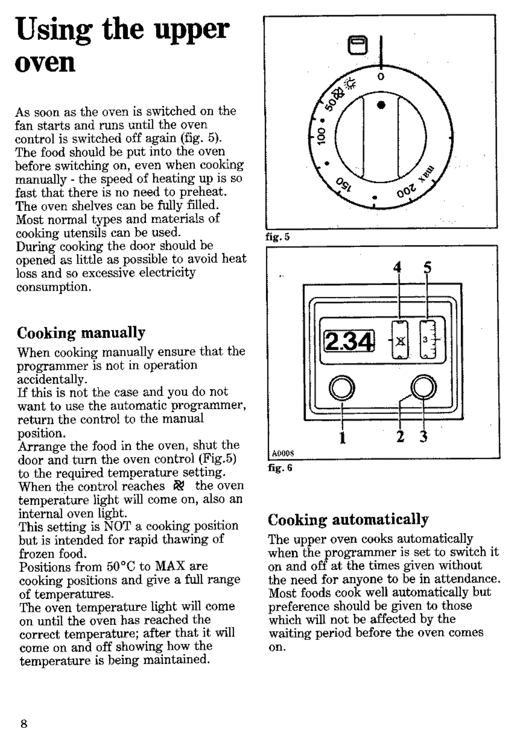 Zanussi FM56 manual 