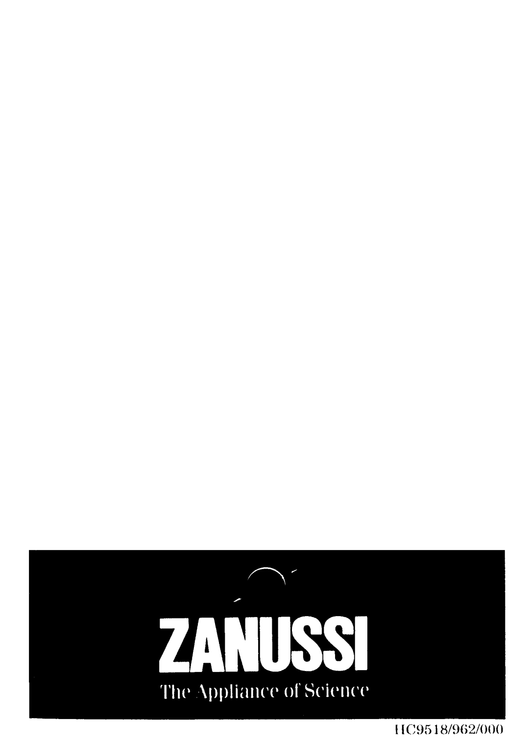 Zanussi HC9518 manual 