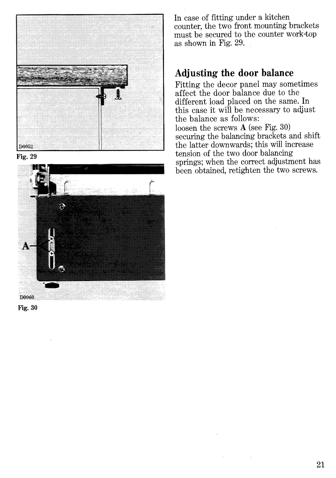 Zanussi ID 503, ID 500 manual 