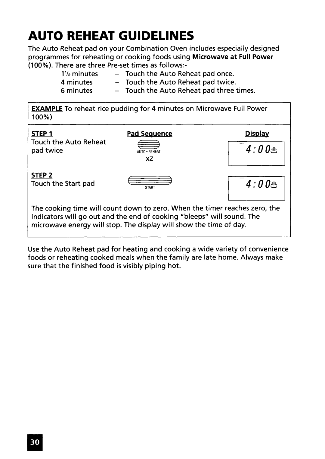 Zanussi MCE975 manual 