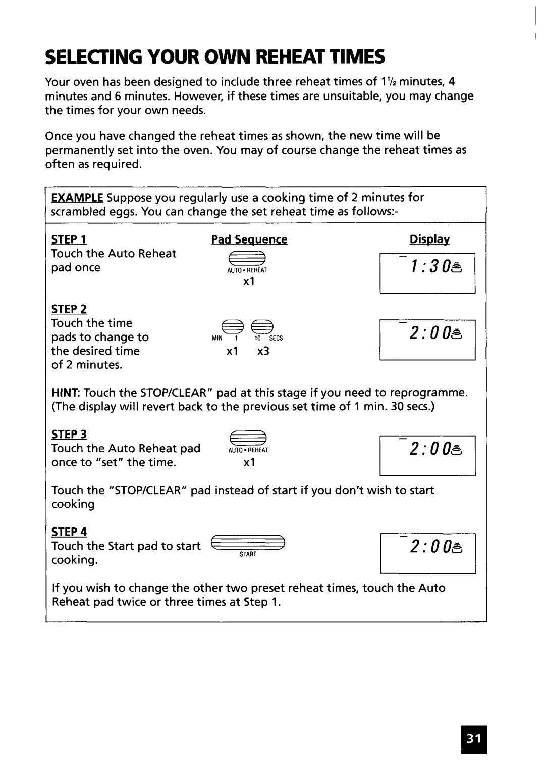 Zanussi MCE975 manual 