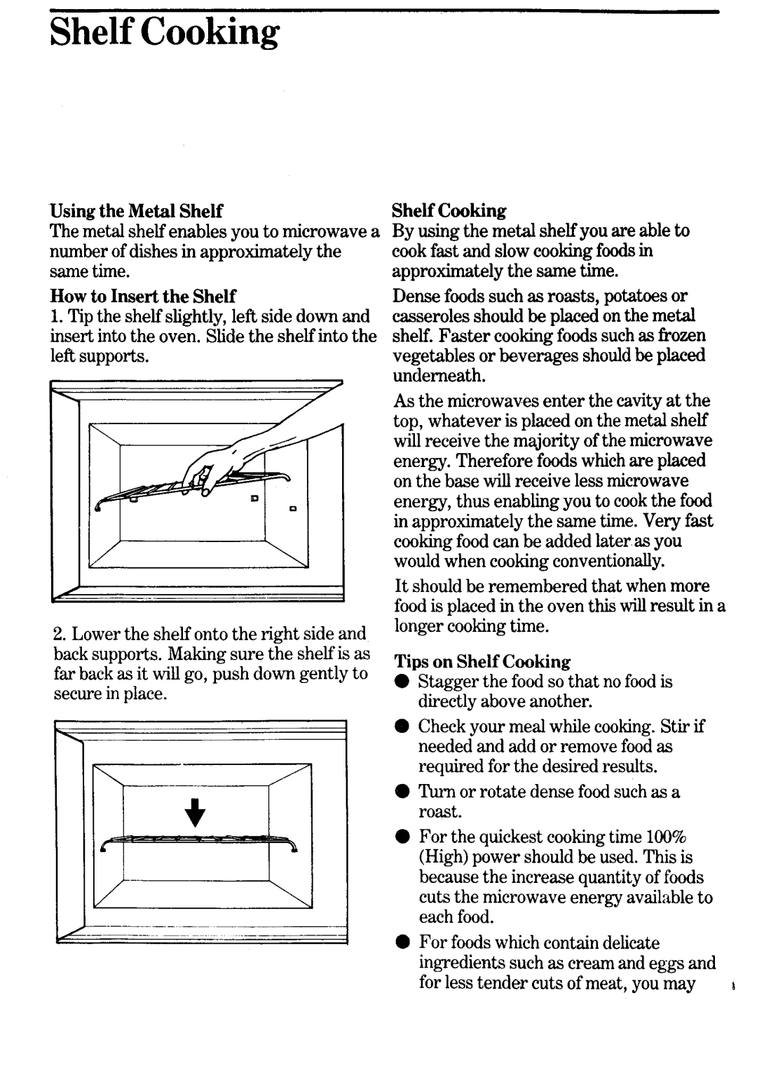 Zanussi MW 2132, MW 1132 manual 