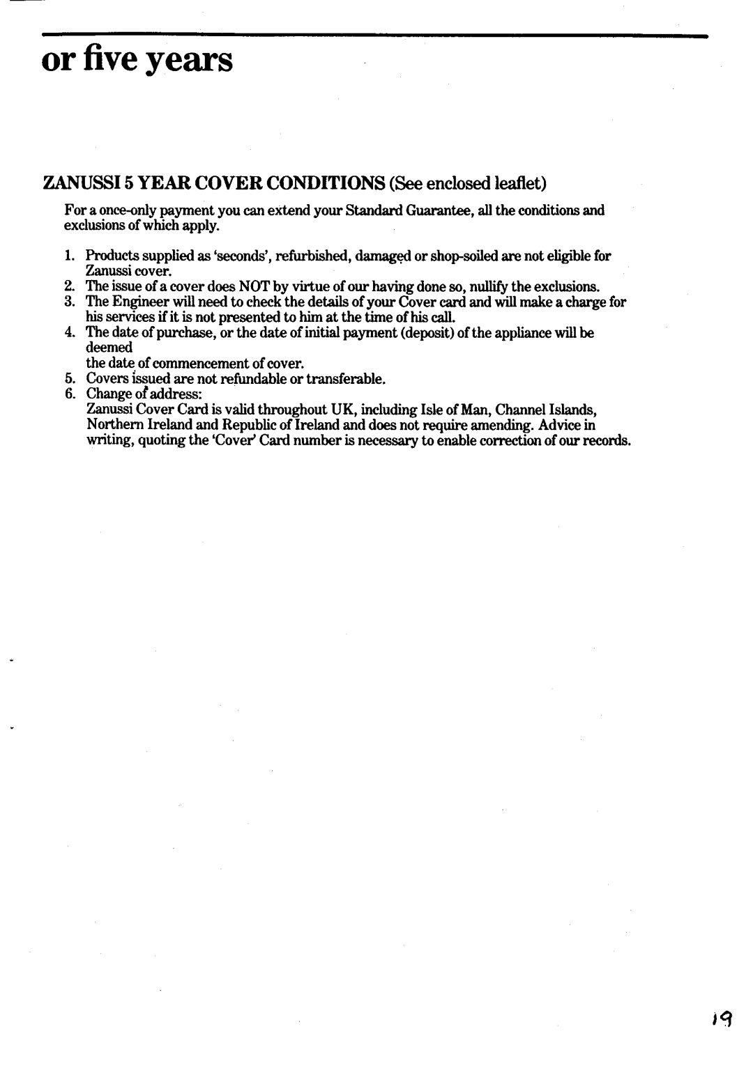 Zanussi MW 2132, MW 1132 manual 