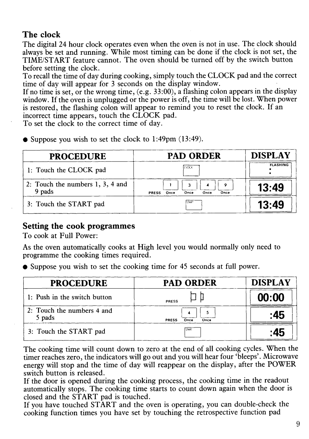 Zanussi MW1776 manual 