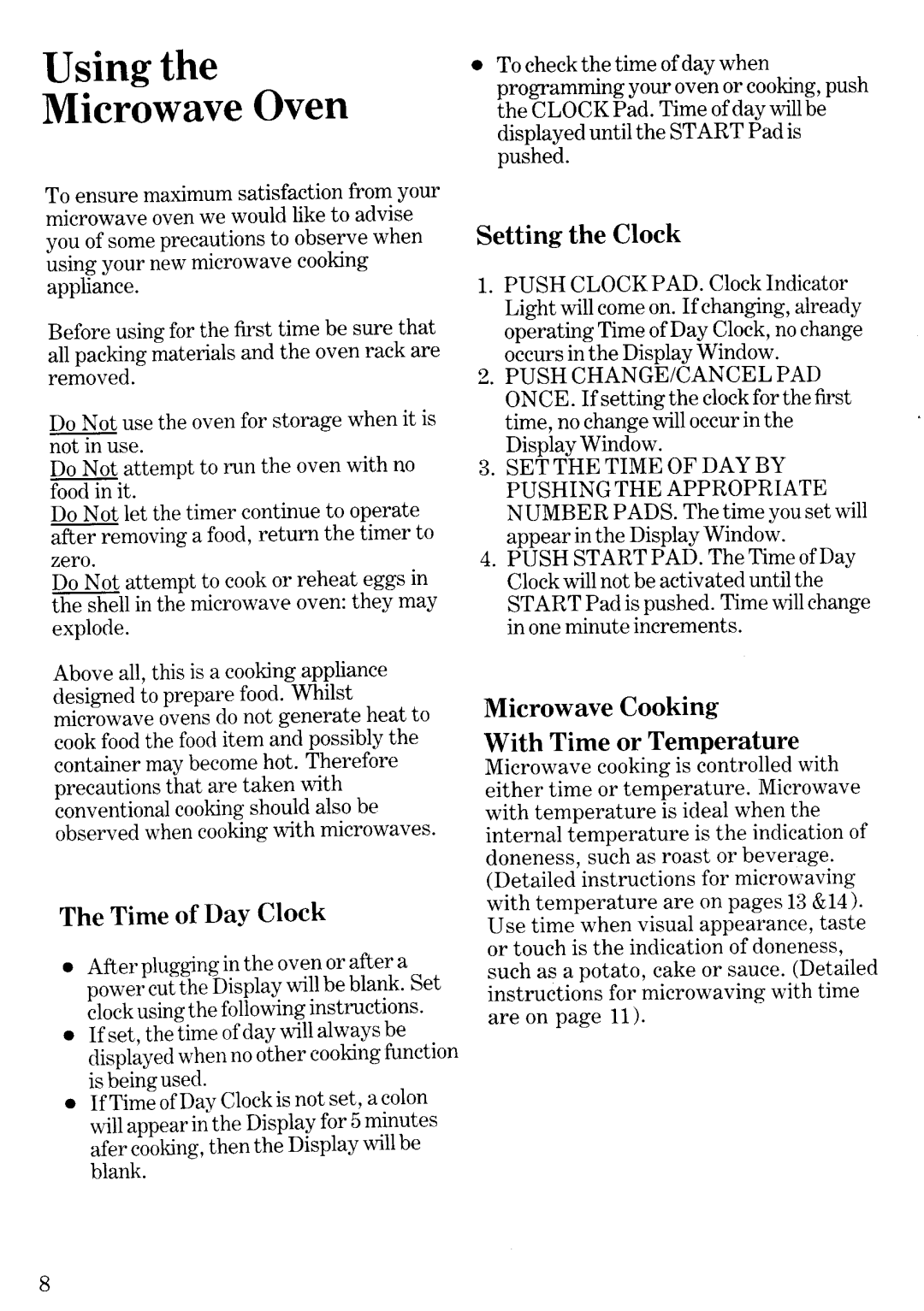 Zanussi MW2732 manual 