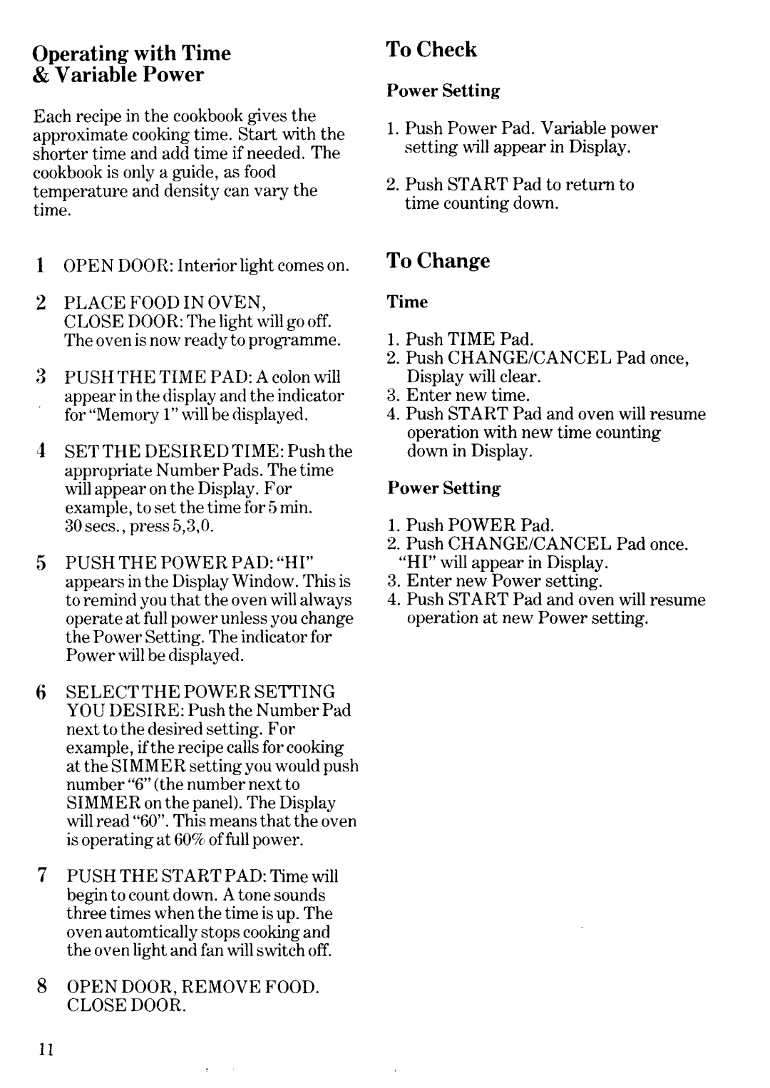 Zanussi MW632 manual 