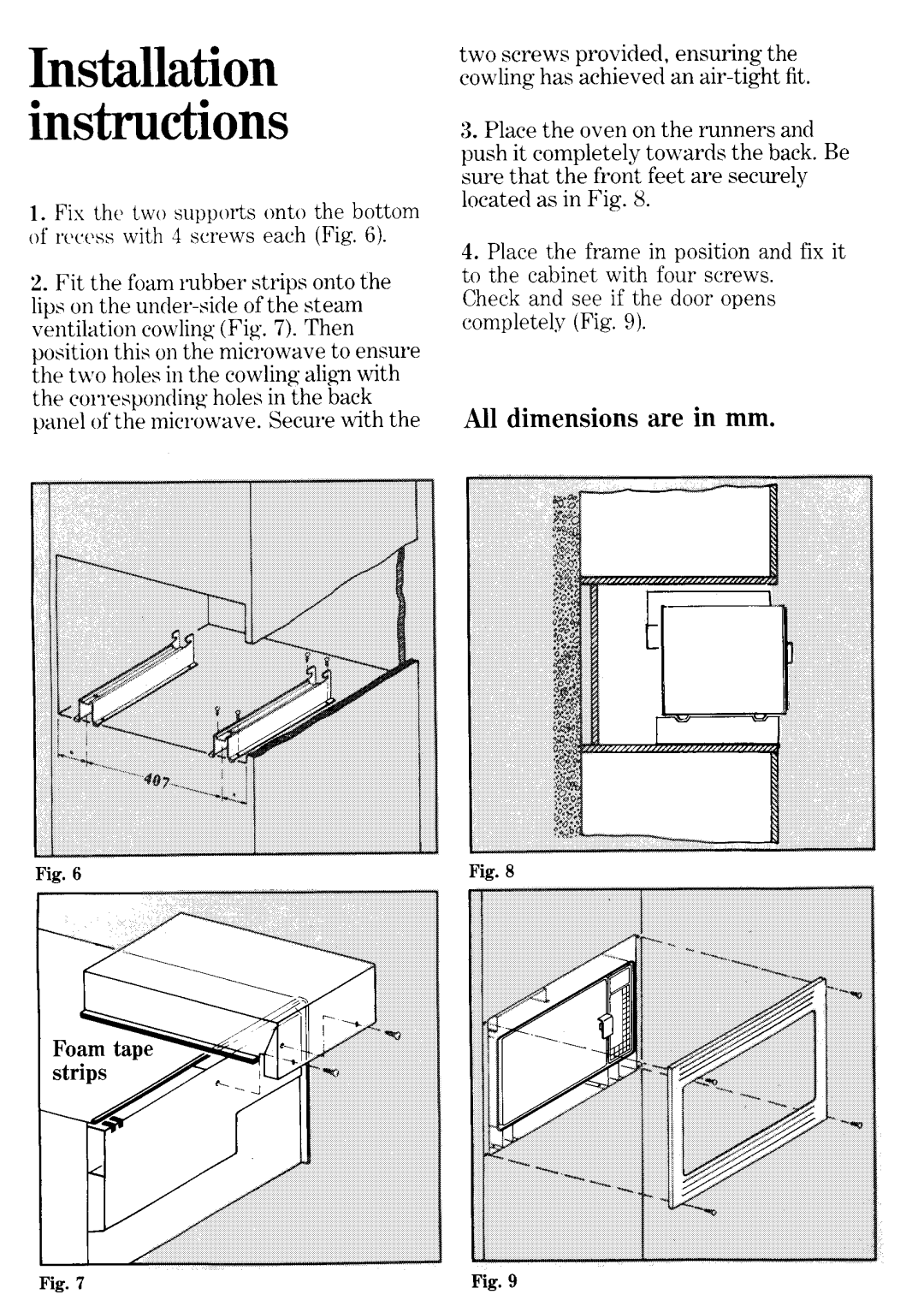 Zanussi MW632D manual 