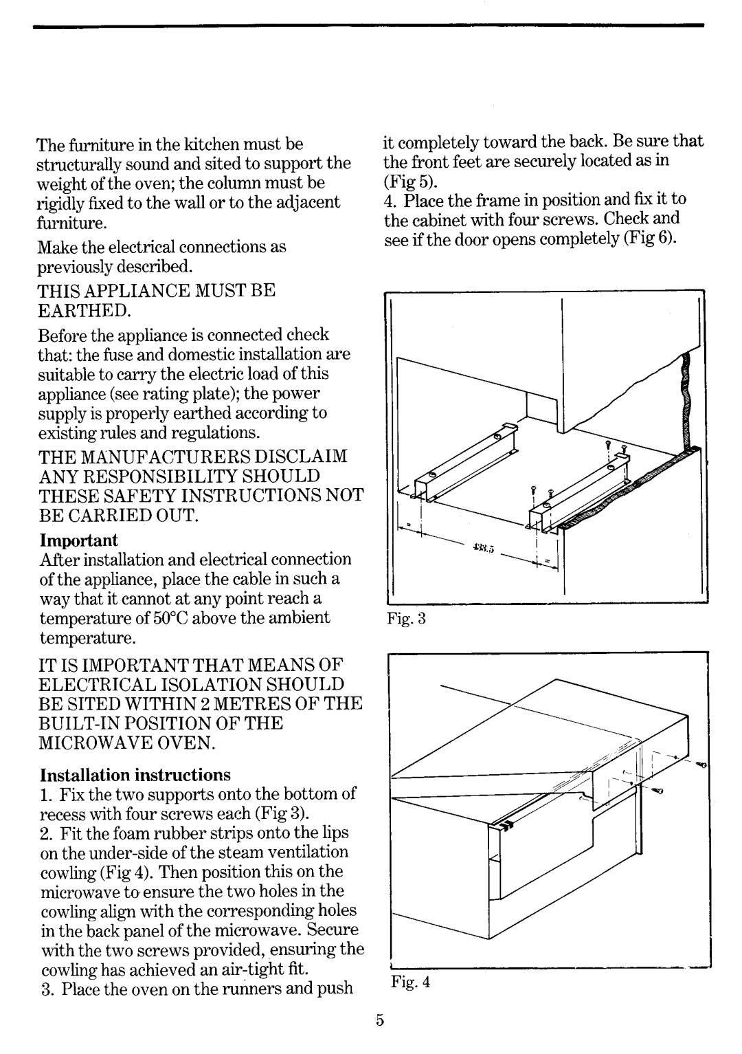 Zanussi MWi771 manual 