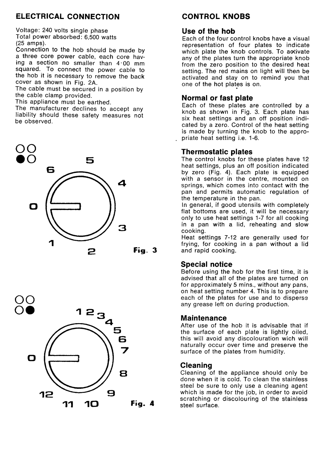 Zanussi PM60 manual 