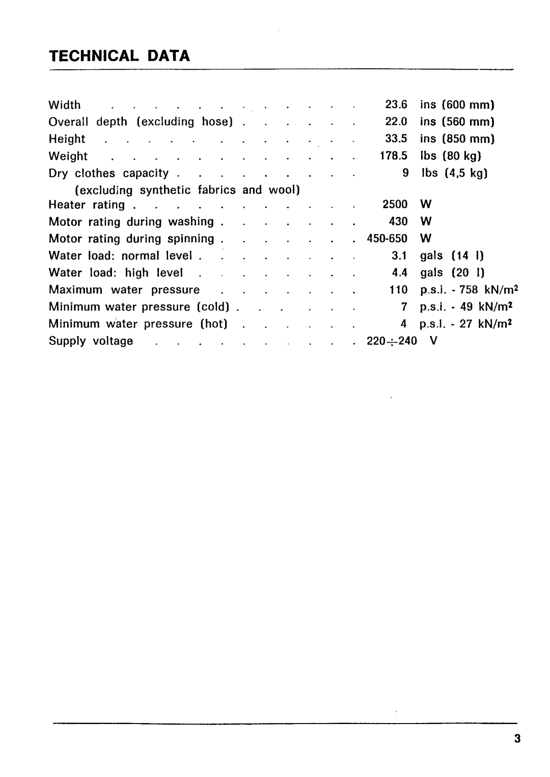 Zanussi SL 128T, S 118T manual 