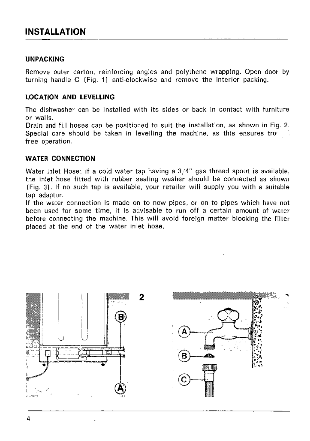 Zanussi S2/85 manual 