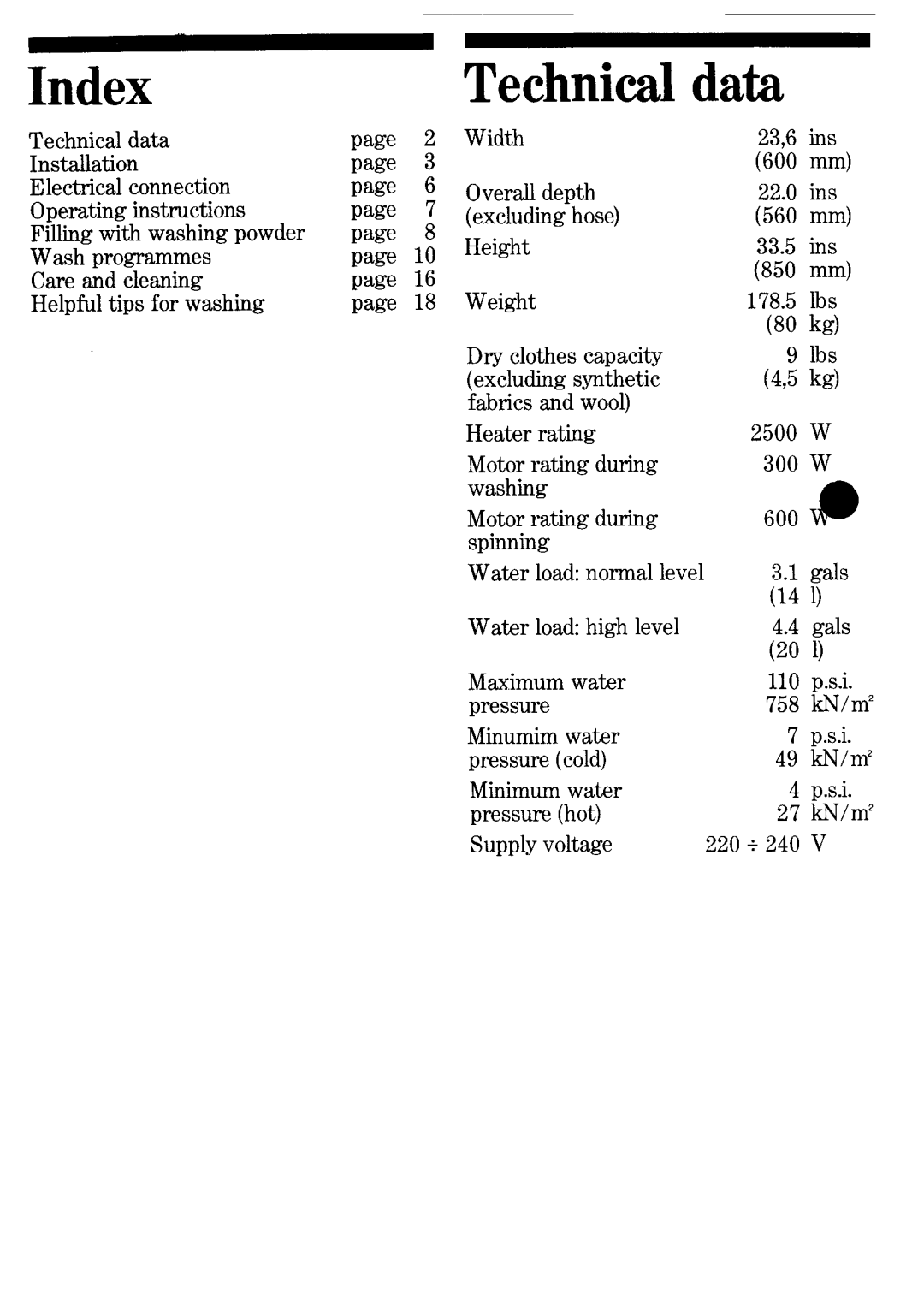 Zanussi SL 227 T manual 