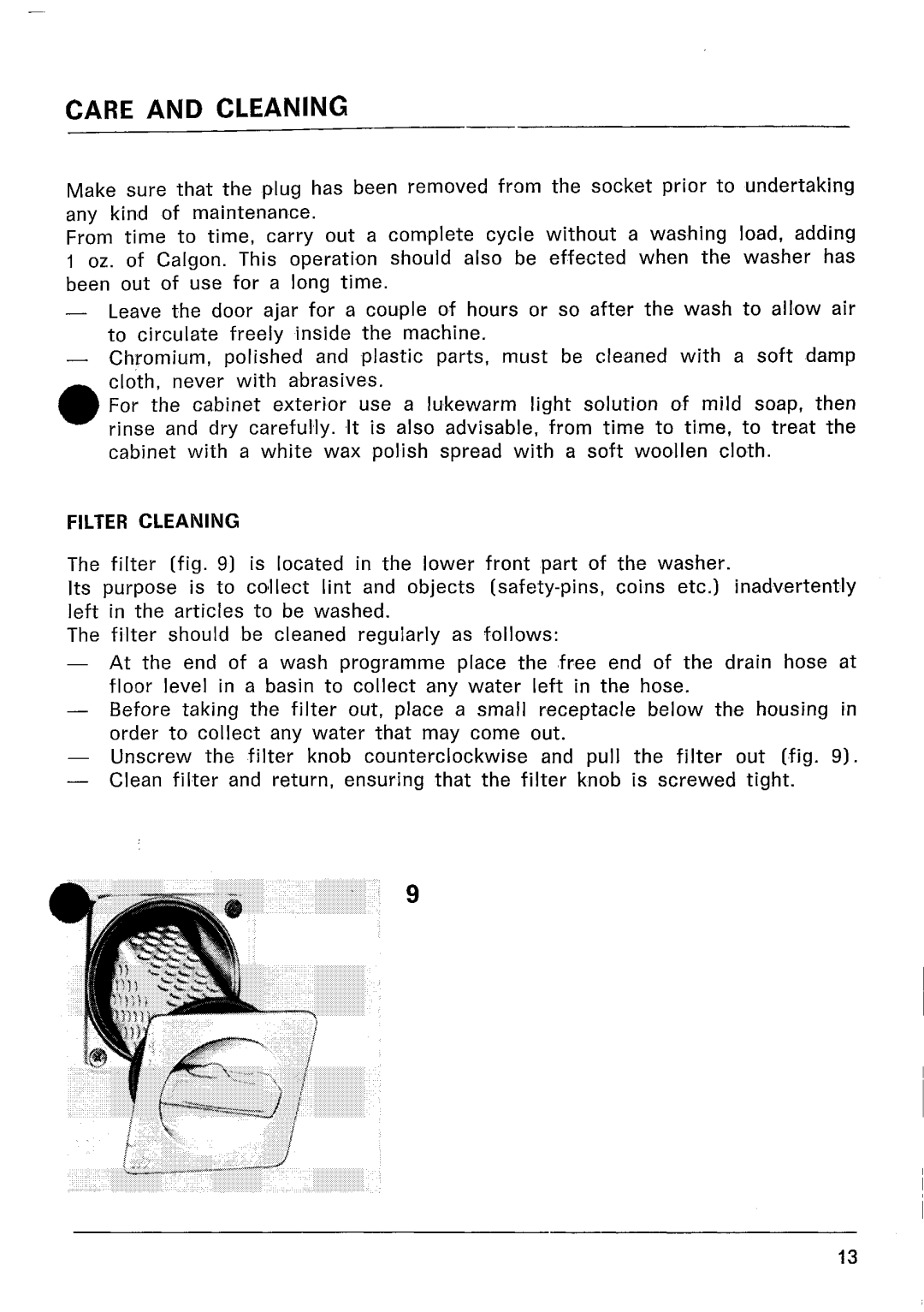 Zanussi SL 24 manual 